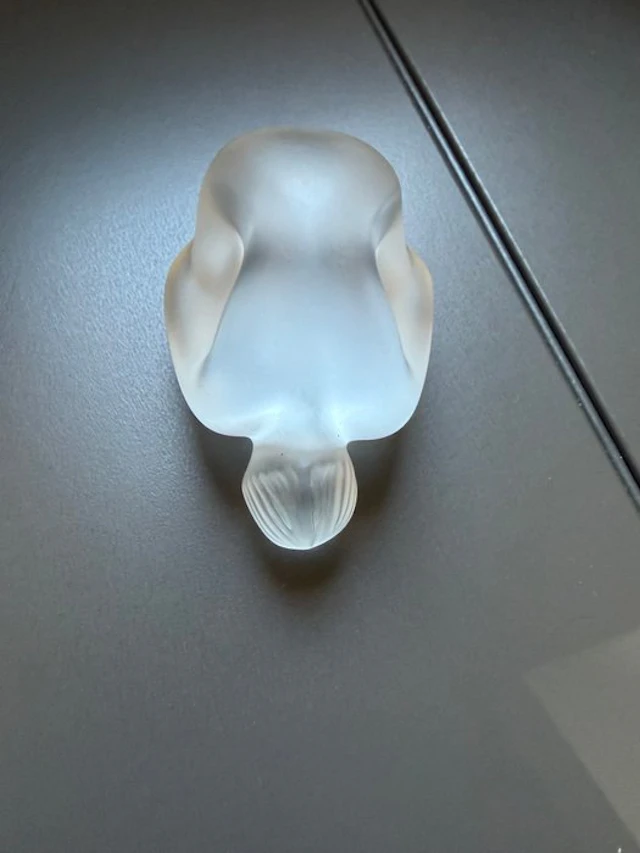Lalique - René Lalique - Sculpture, Nu Nabhi - 6 cm - Crystal