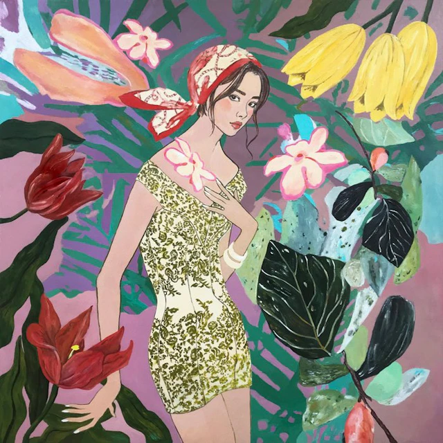 Artemisia - Blooming Dreams - Art-Deco - XLarge