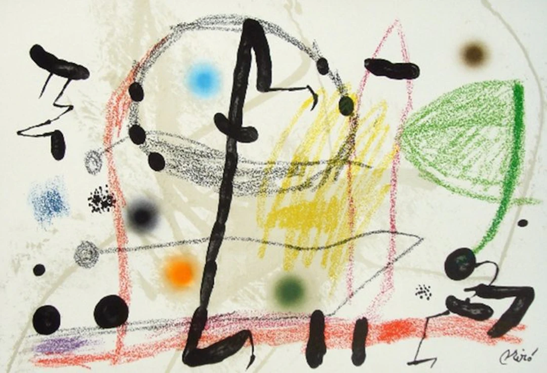 Joan Miro (1893-1983) - Maravillas con variaciones acrosticas 13