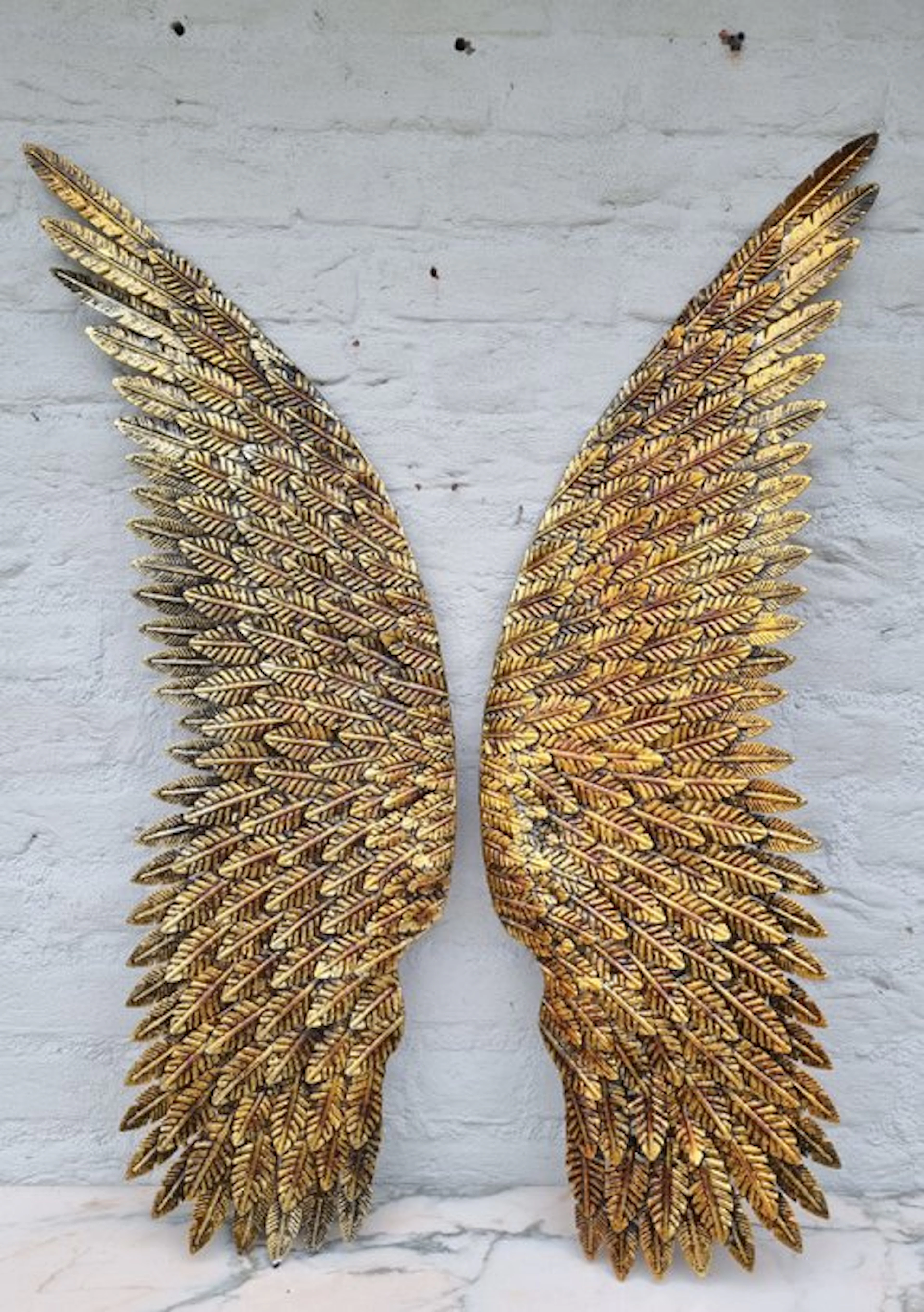 Figure - Angel wings (2) - Steel