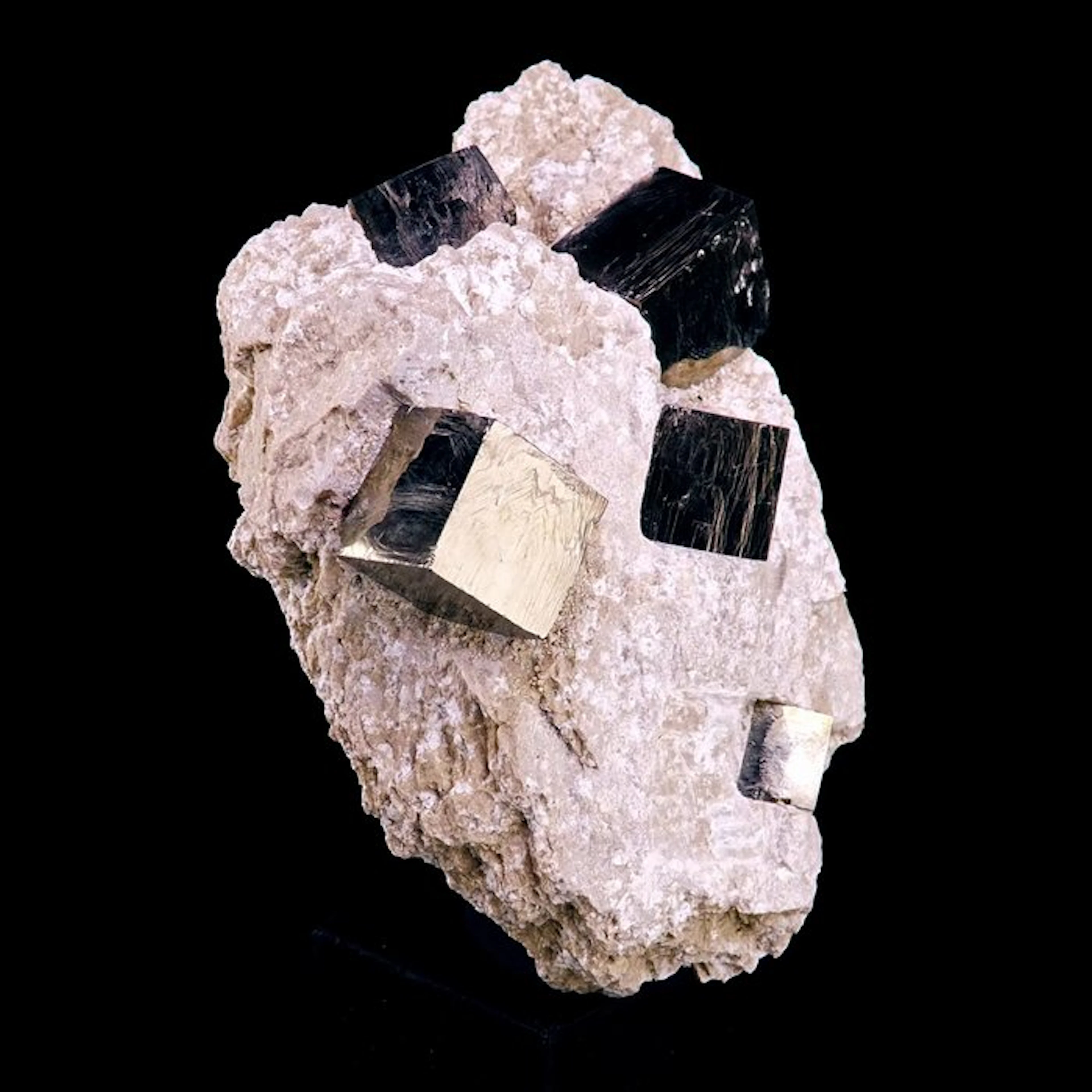 Pyrite - Navajun, La Rioja, Spain - Height: 11.3 cm - Width: 7.2 cm- 457 g
