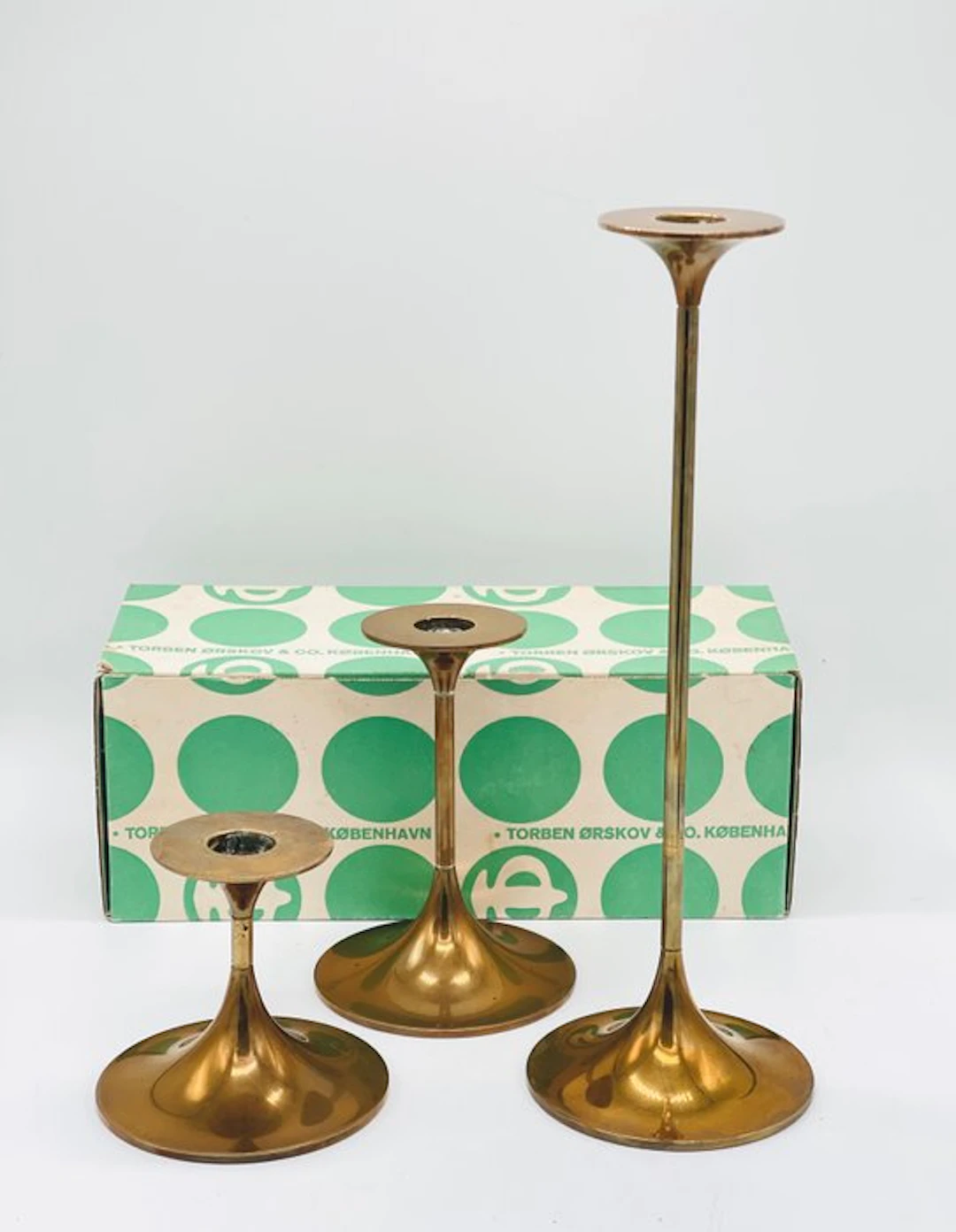 Torben Orskov - Max Brüel - Candlestick Hi-Fi (3) - Brass...
