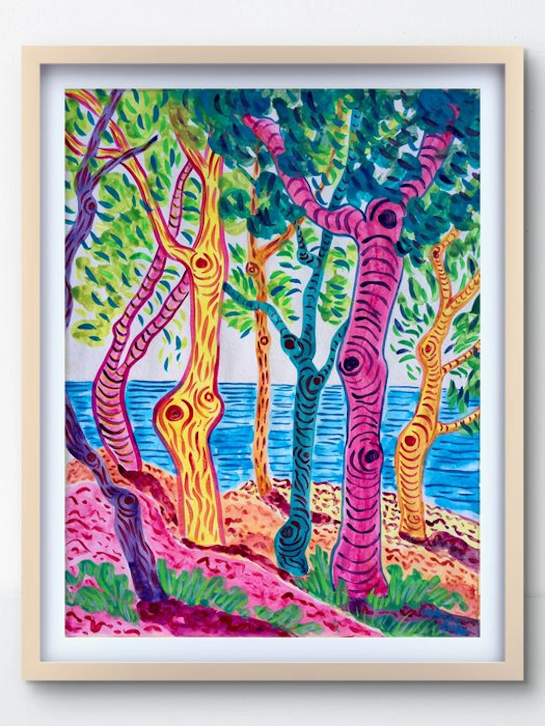 Kirsty Wain (XX) - Coastal Pines near Altea - No Reserve