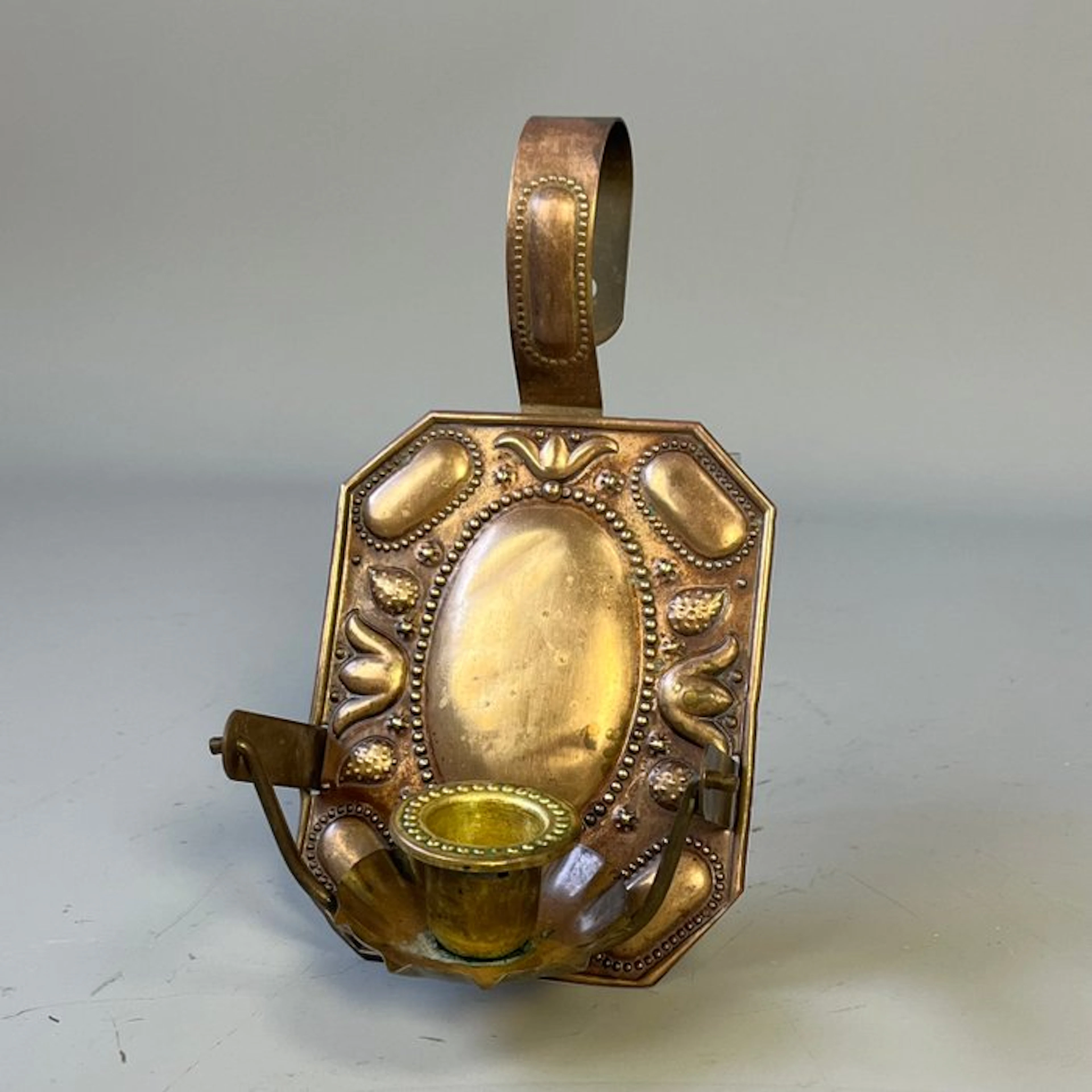 Candleholder Antique Scandinavian wall candelabrum (or...