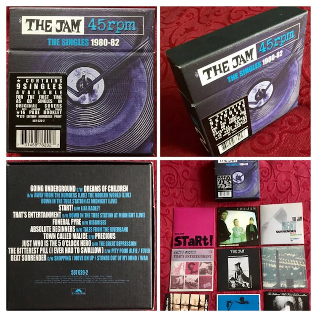 THE JAM - The Singles 1980-82 - 9 CDs with limited...