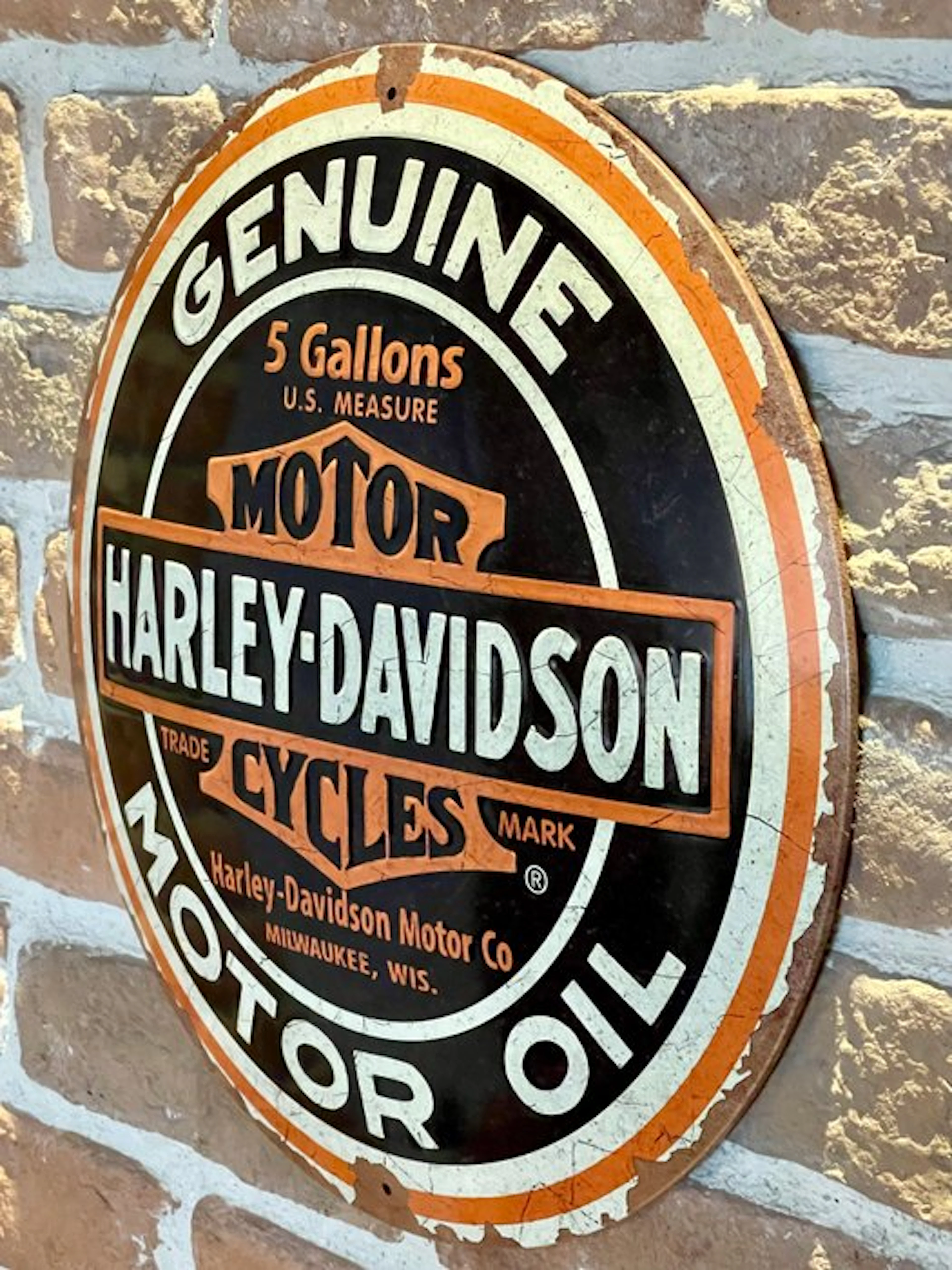 Harley Davidson - Sign - Steel
