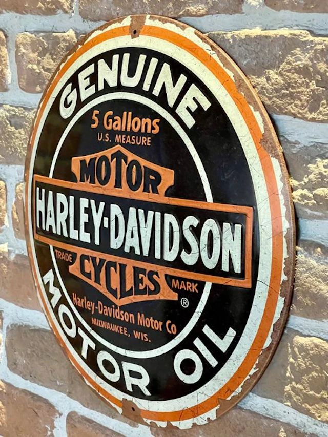 Harley Davidson - Sign - Steel