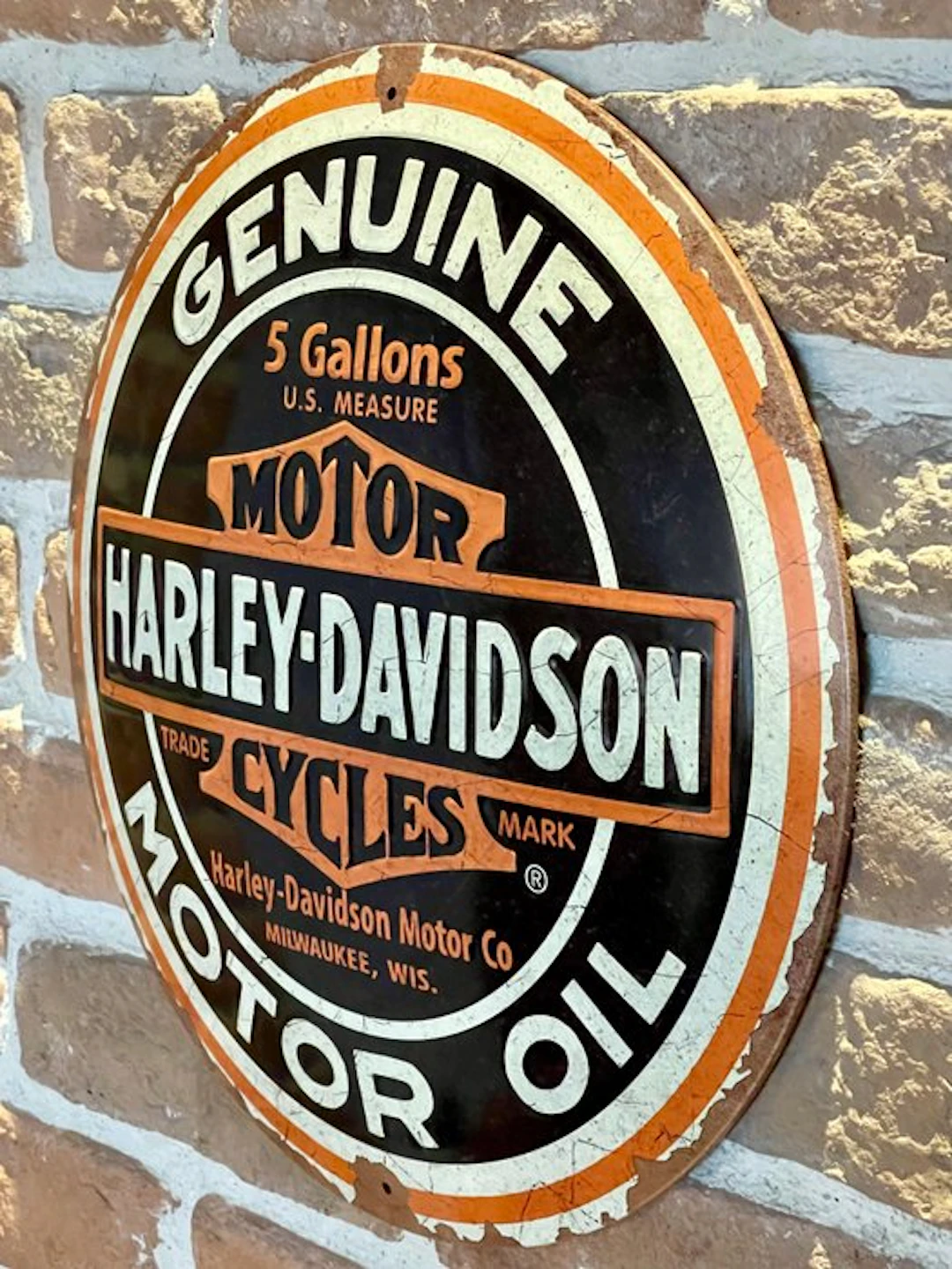 Harley Davidson - Sign - Steel