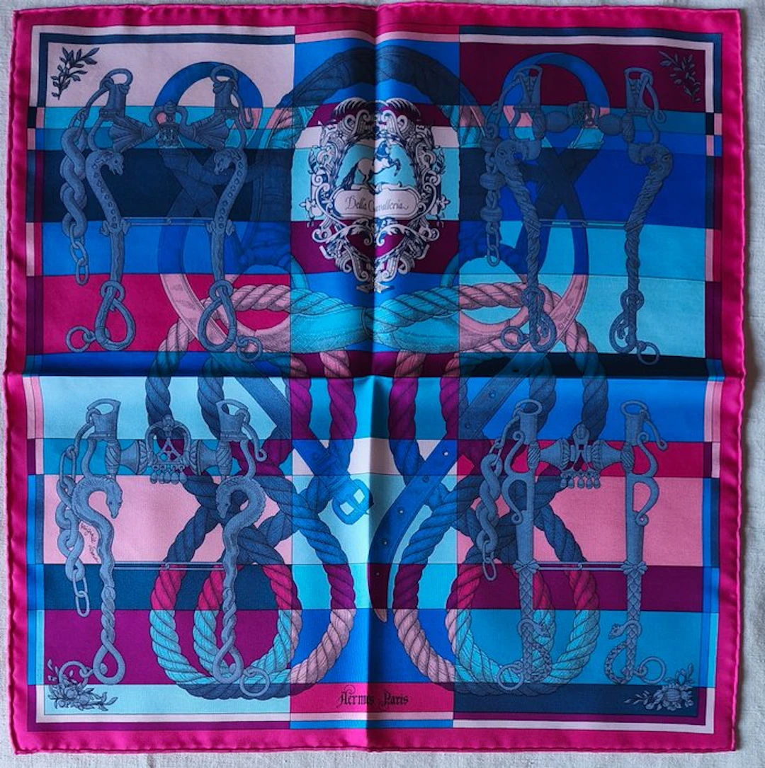 Hermès - DELLA CAVALLERIA by Virginie Jamin. Gavroche - Foulard
