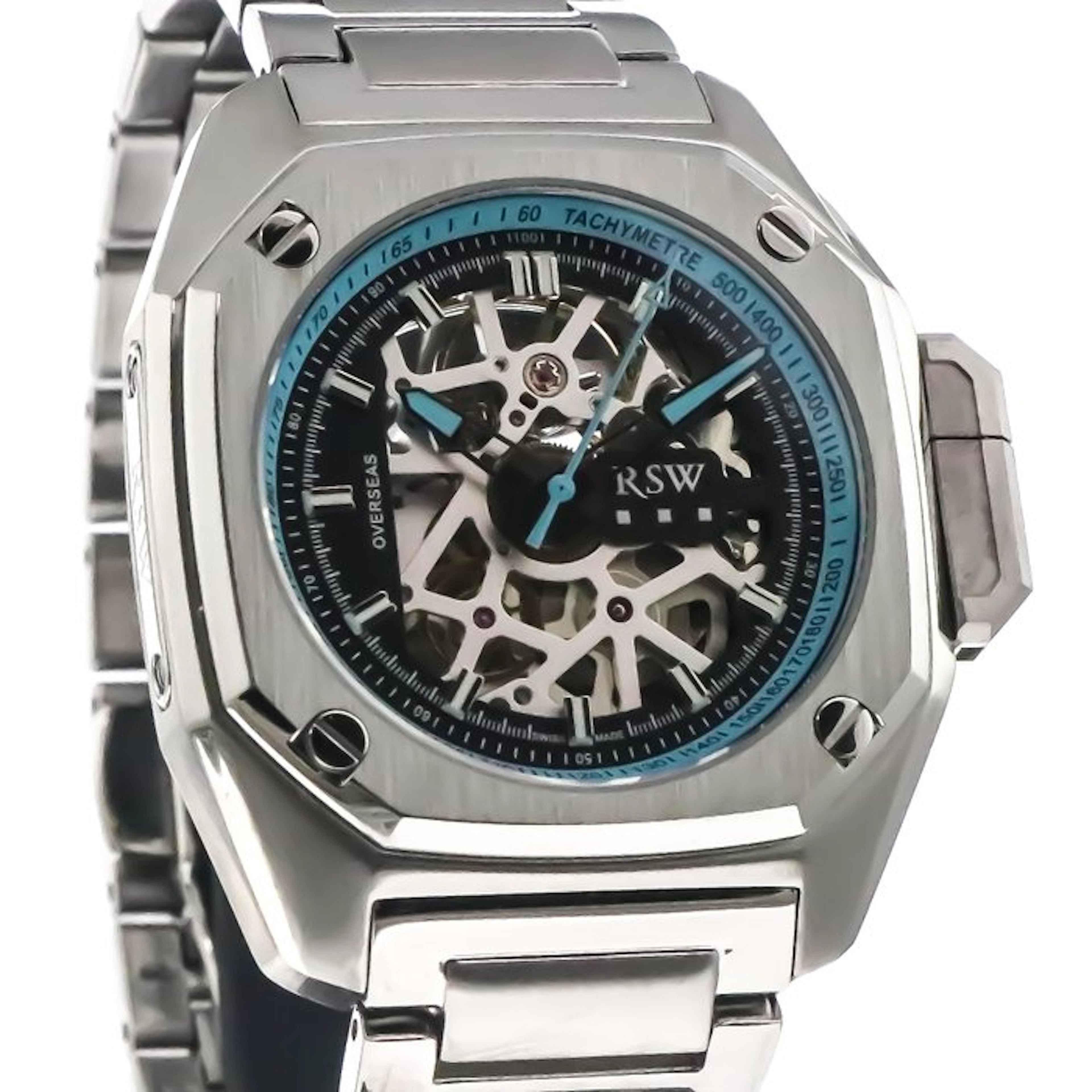 RSW - Overseas Swiss Automatic Watch - RSWA158SK-SS-9A...
