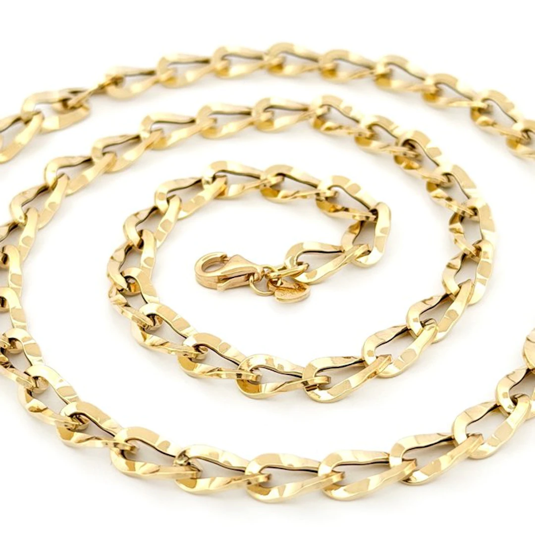 Necklace - 18 kt. Yellow gold - Made in Italy