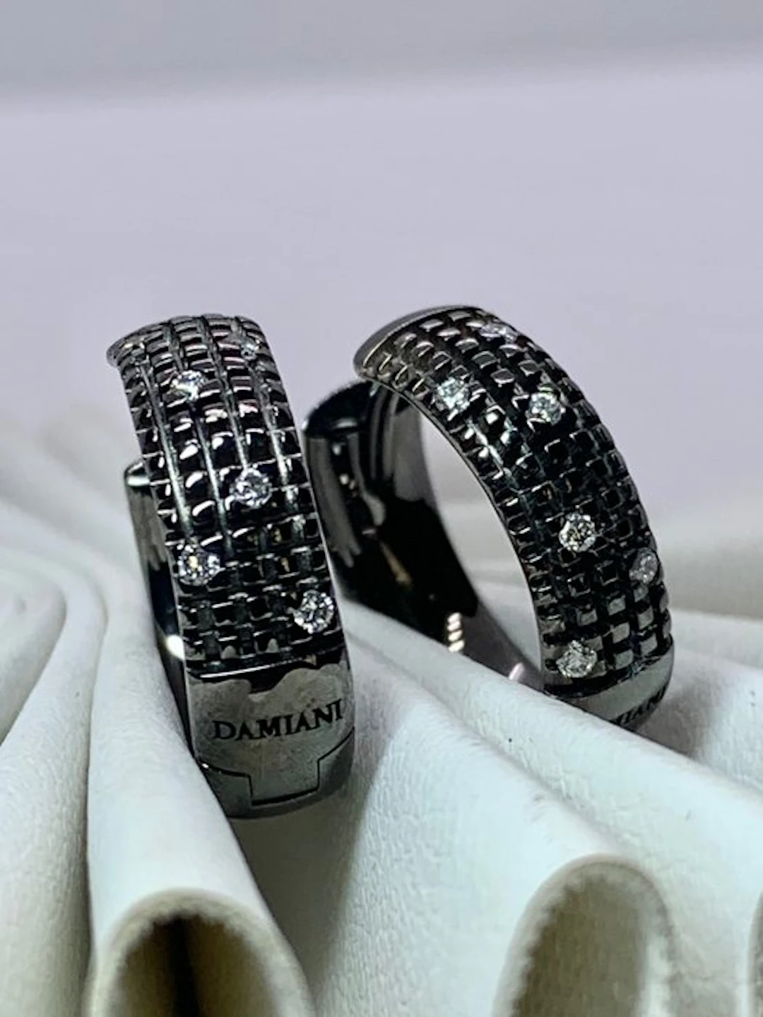 Damiani - Earrings gold Diamond (Natural) - Luxury and rare earrings