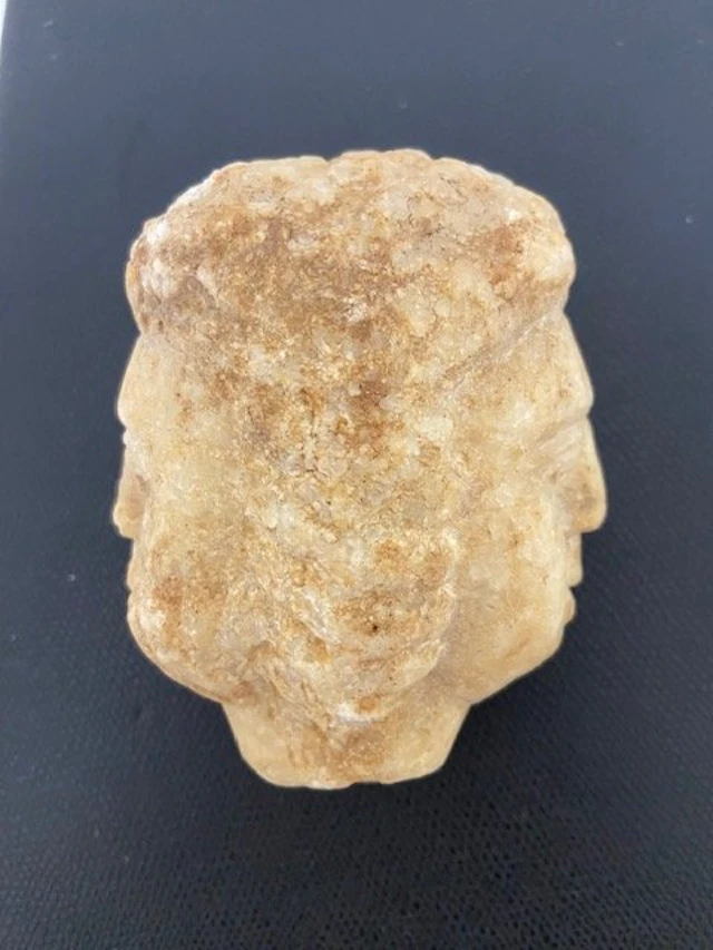 Ancient Roman Marble Two-faced Janus - 10 cm