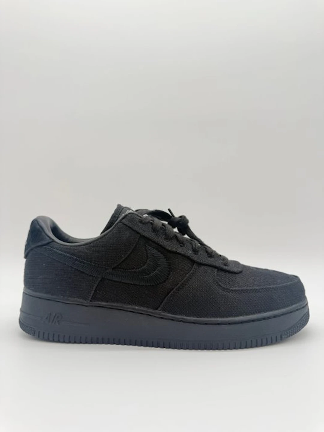 Nike - Nike Air Force 1 Low Stussy Black - Sneakers - Size: EU 45