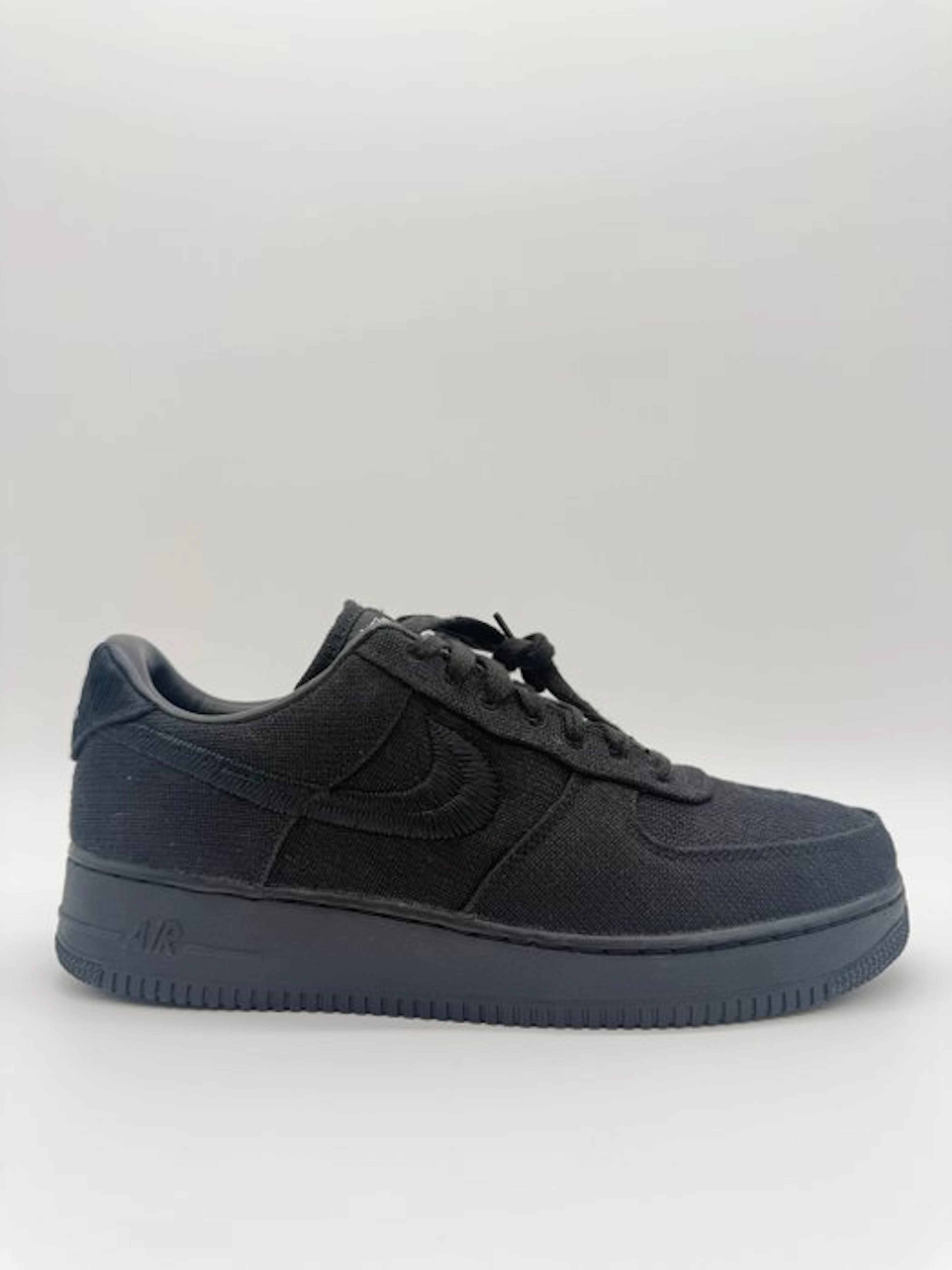 Nike - Nike Air Force 1 Low Stussy Black - Sneakers - Size: EU 45