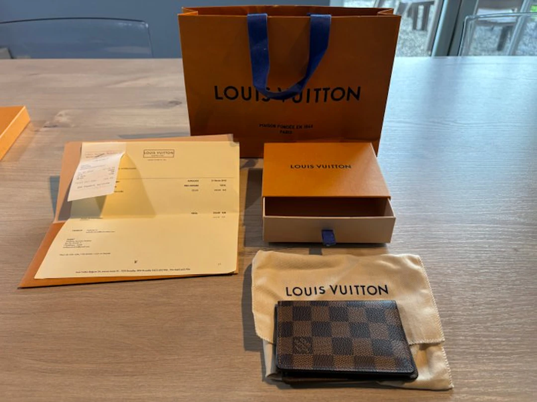 Louis Vuitton - Porte-cartes Damier Ebene - Card case