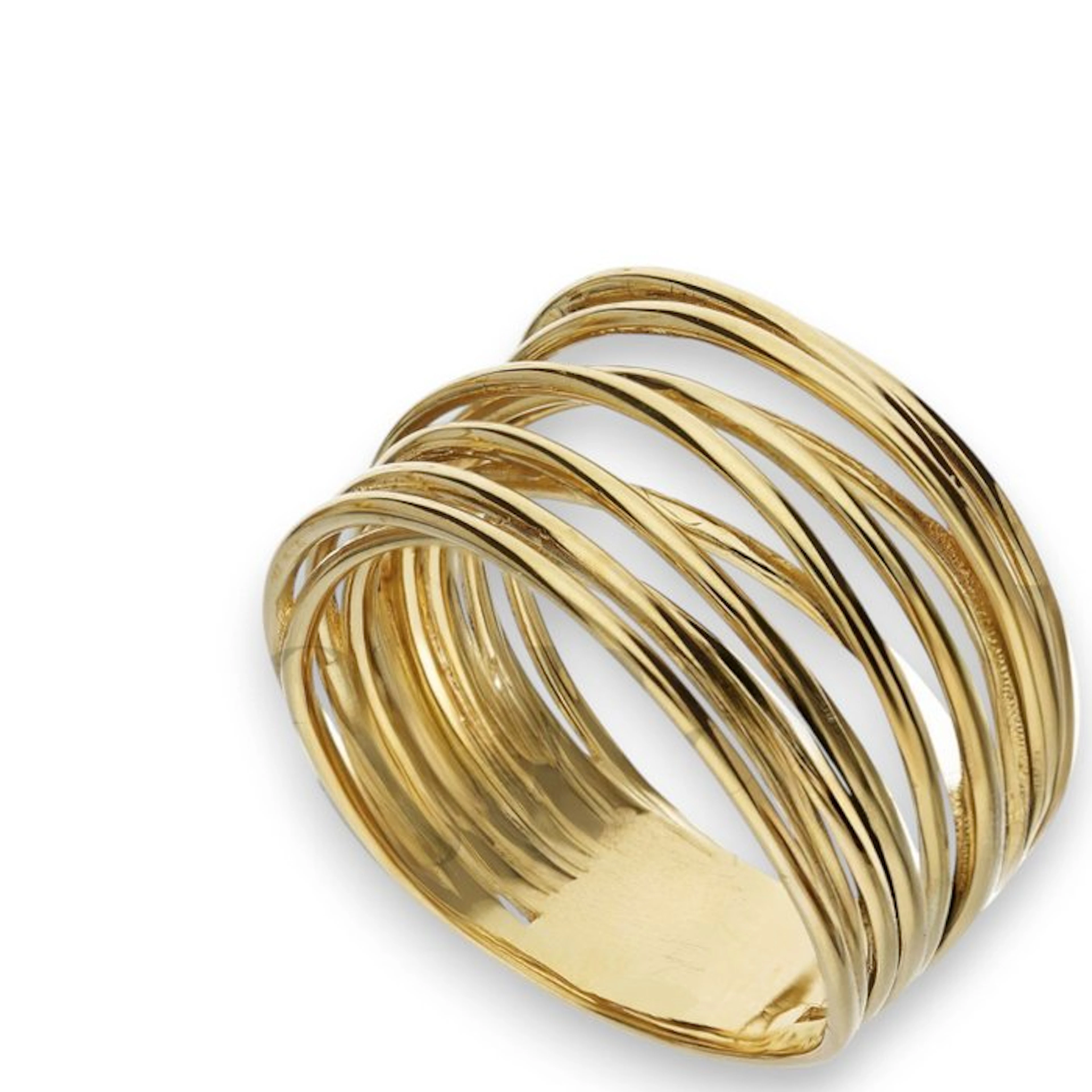 Ring - 18 kt. Yellow gold - Ring 18k 7.8 g