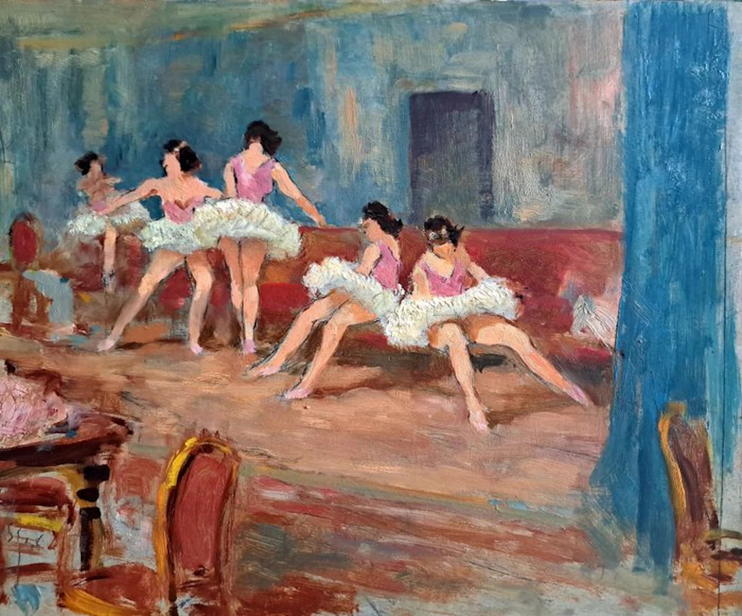 Italian school (XX) - Ballerine