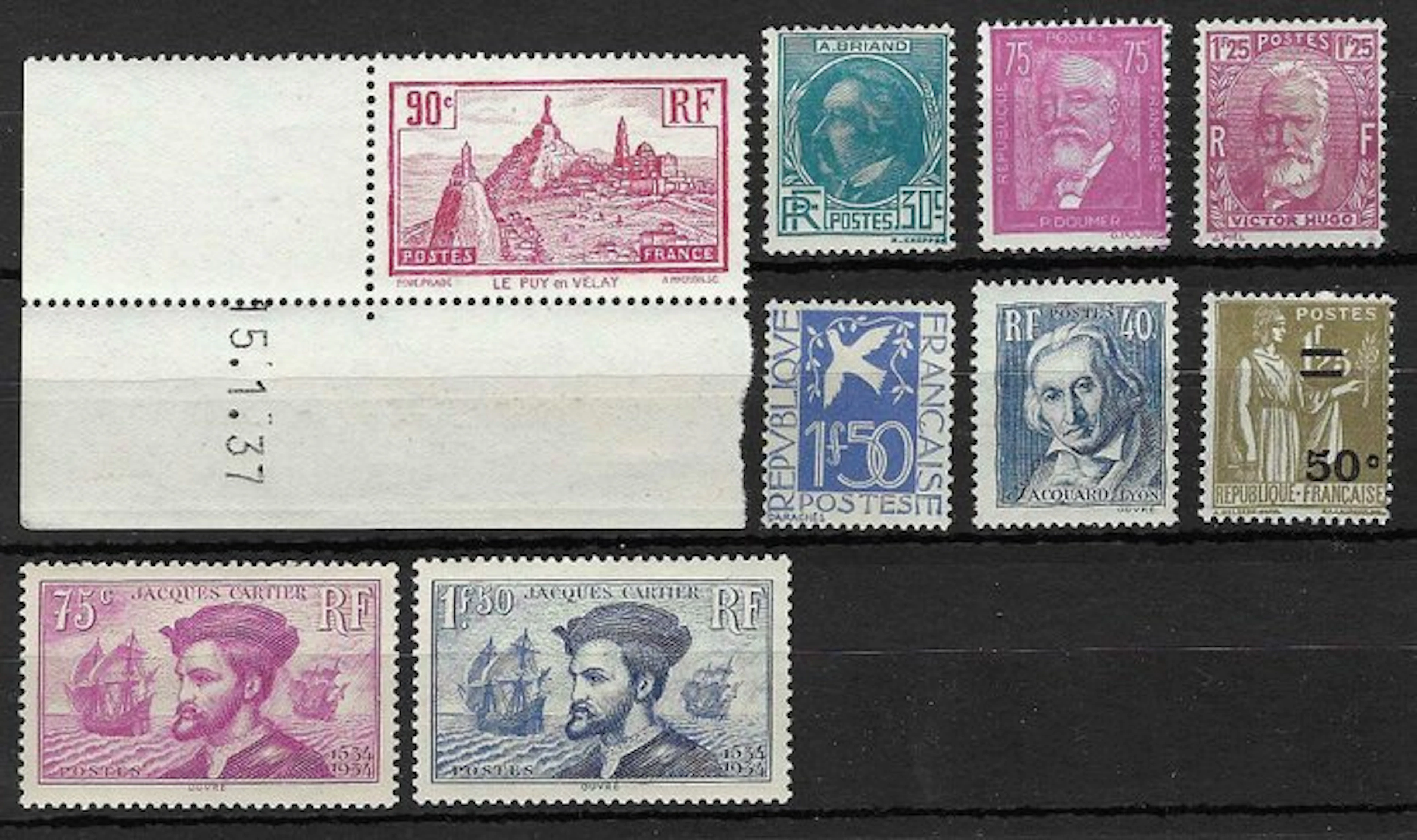 France 1933/1934 - 1934-1935 Two full years of new stamps** - YVERT & TELLIER