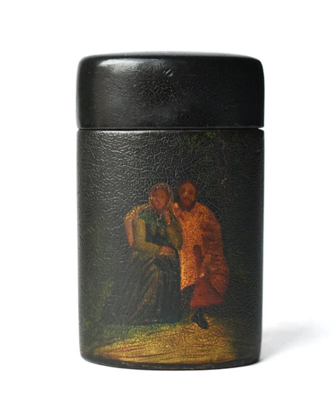 Cigar case - Papier-mâché