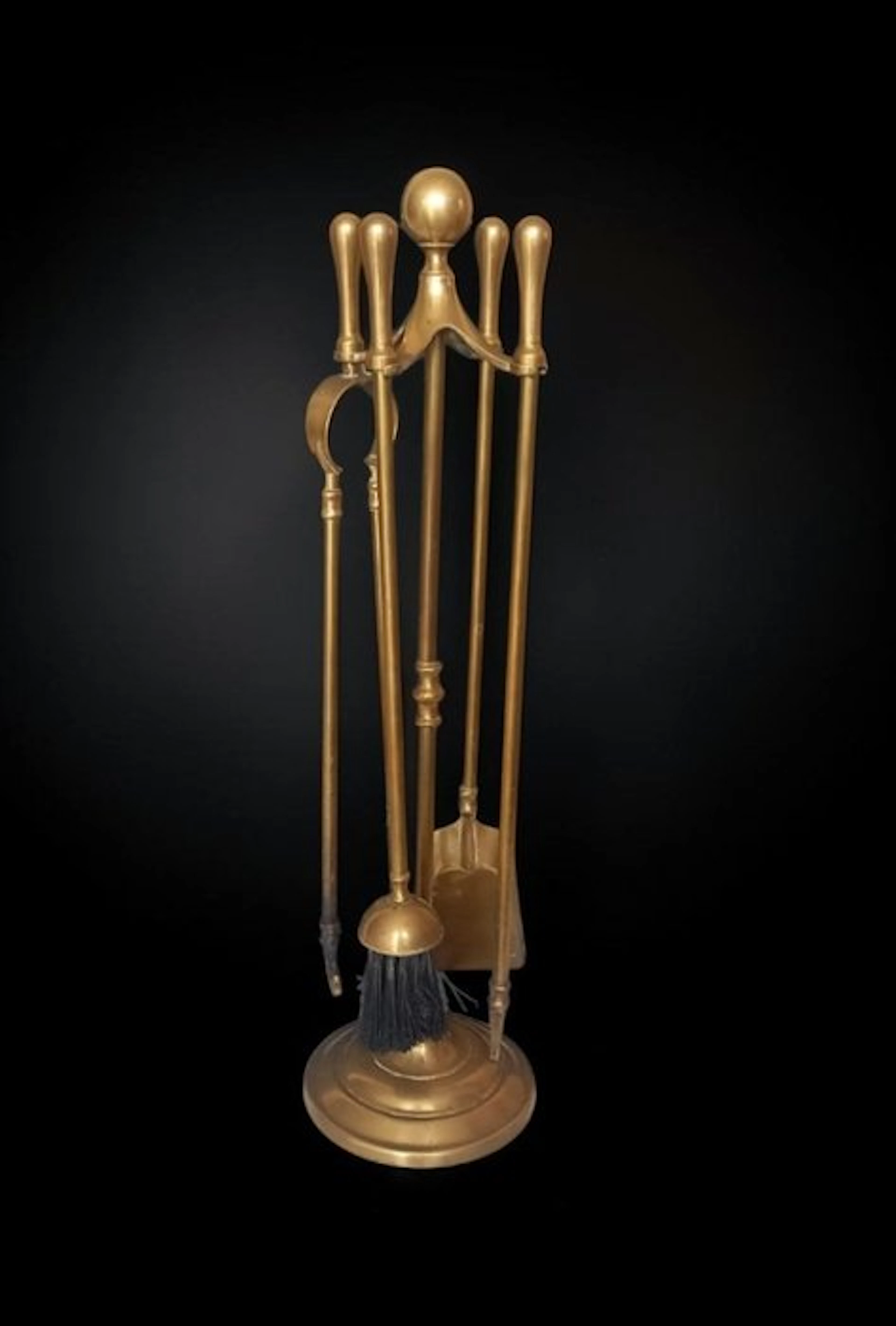 Fireplace accessory - Neoclassical style - Gilt brass