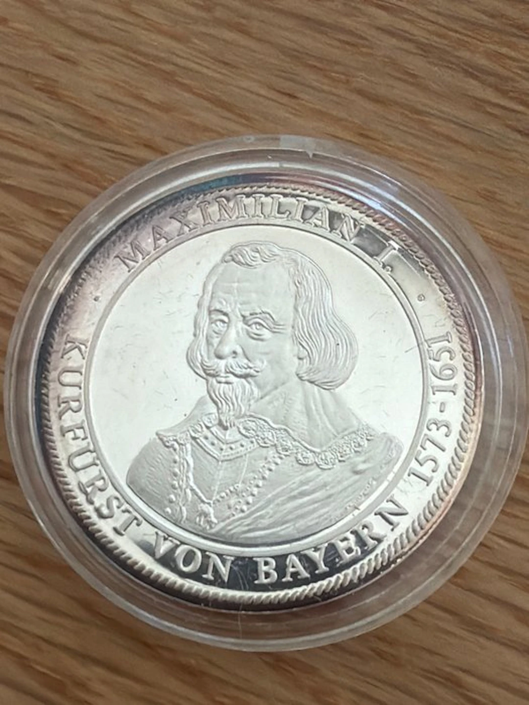 Germany. Silver medal Maximilian I. Bayern 15g (.999) (No reserve price)