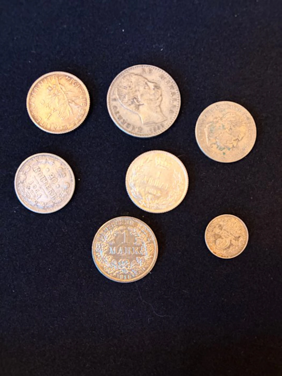 World. Collection of coins 1867-1914 (No reserve price)