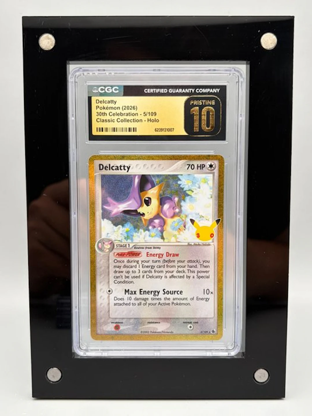 Pokémon - 1 Graded card - Delcatty - 30th Celebration...