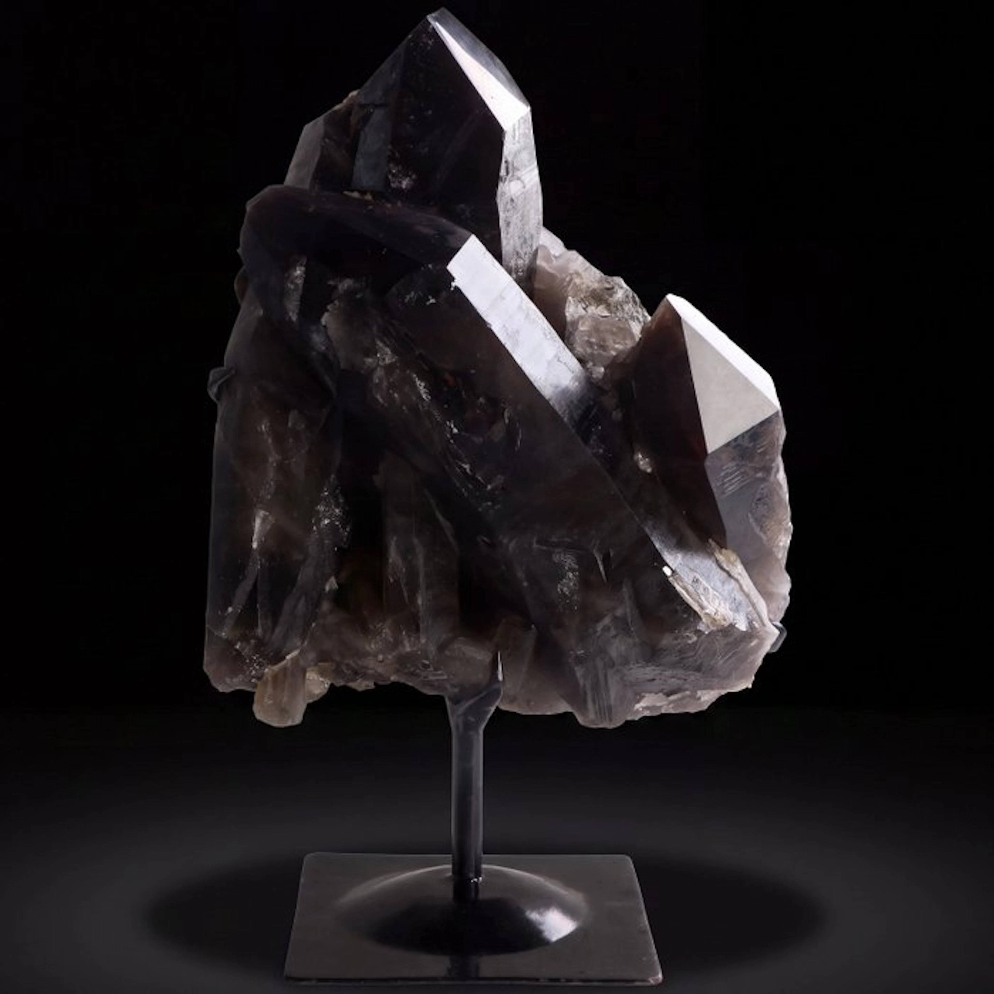 Smokey Quartz - 35x27x15 cm - Geode- 11.2 kg