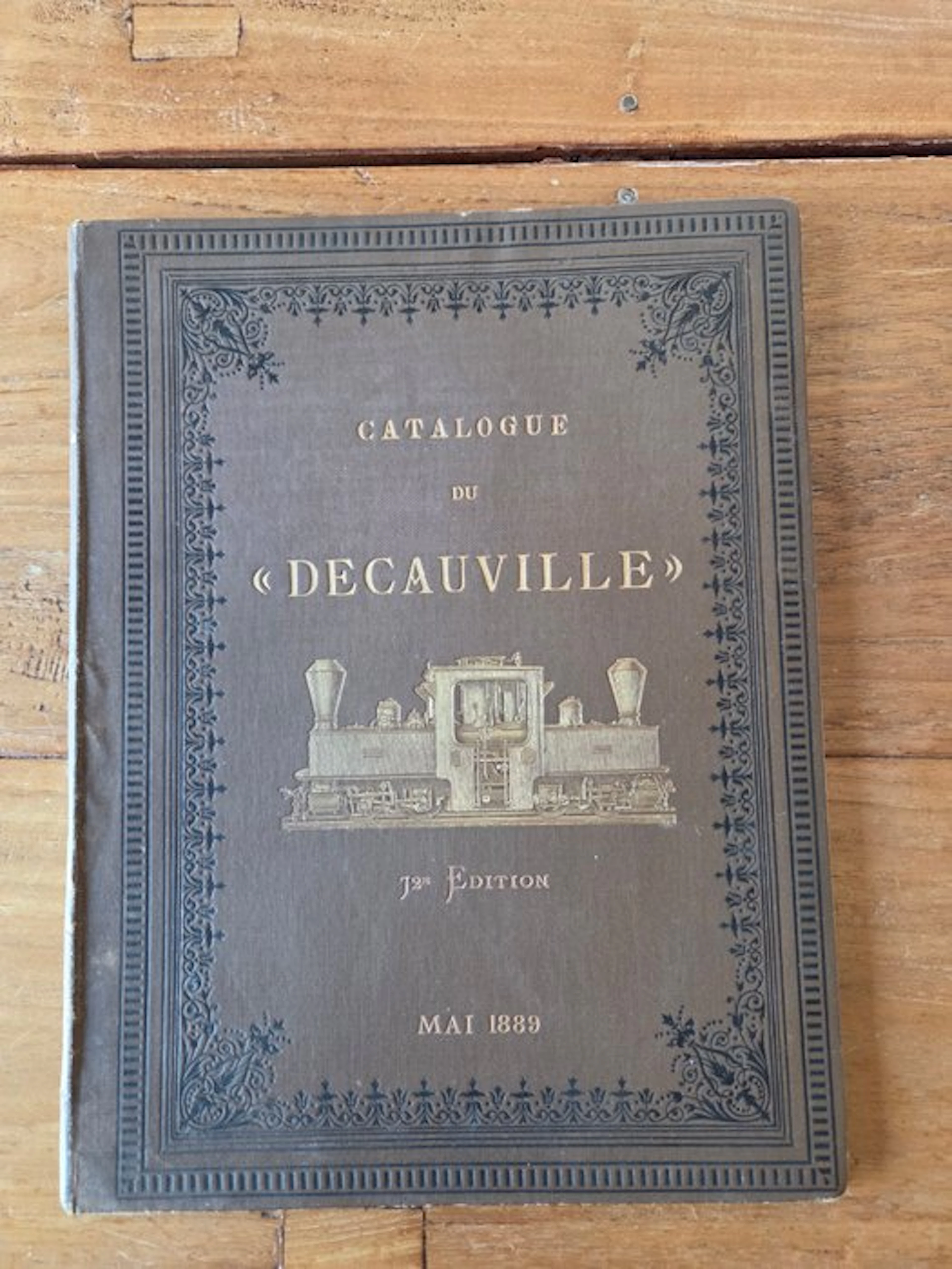 Decauville Aîné - Catalogue du Decauville - 1889-1889