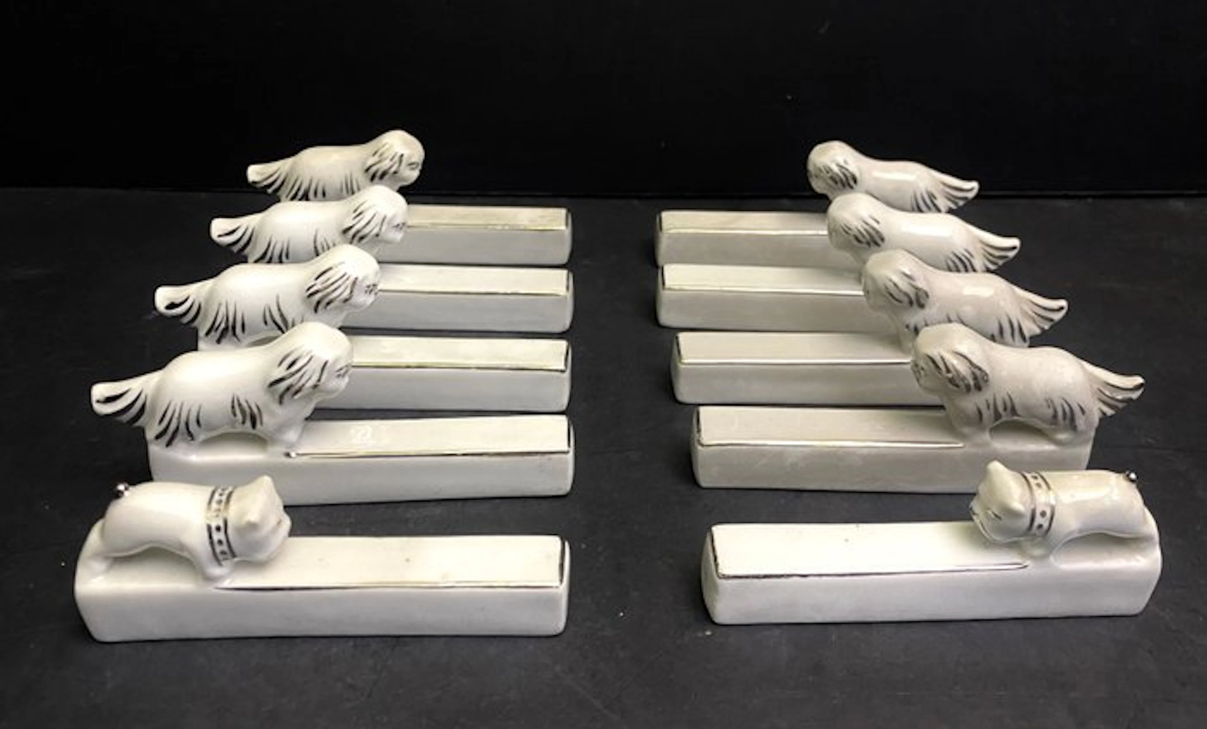 Porcelaine D’Art , Limoges - Knife rest (10) - Porcelain