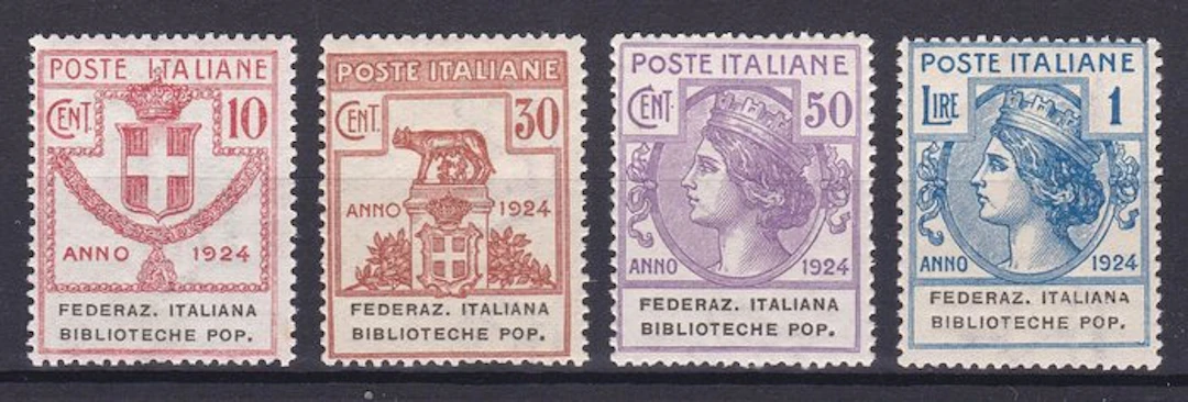 Italy Kingdom 1924 - Parastatal Entities Italian...