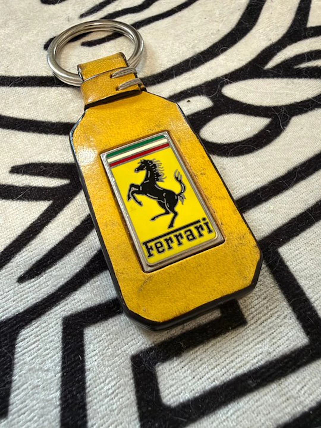 Car part - Ferrari - Portachiavi FERRARI, Portachiavi OEM FERRARI Pelle Leather