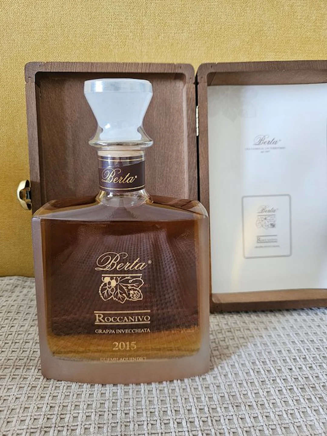 Berta 2015 - Roccanivo Grappa Invecchiata - b. 2023 - 70cl