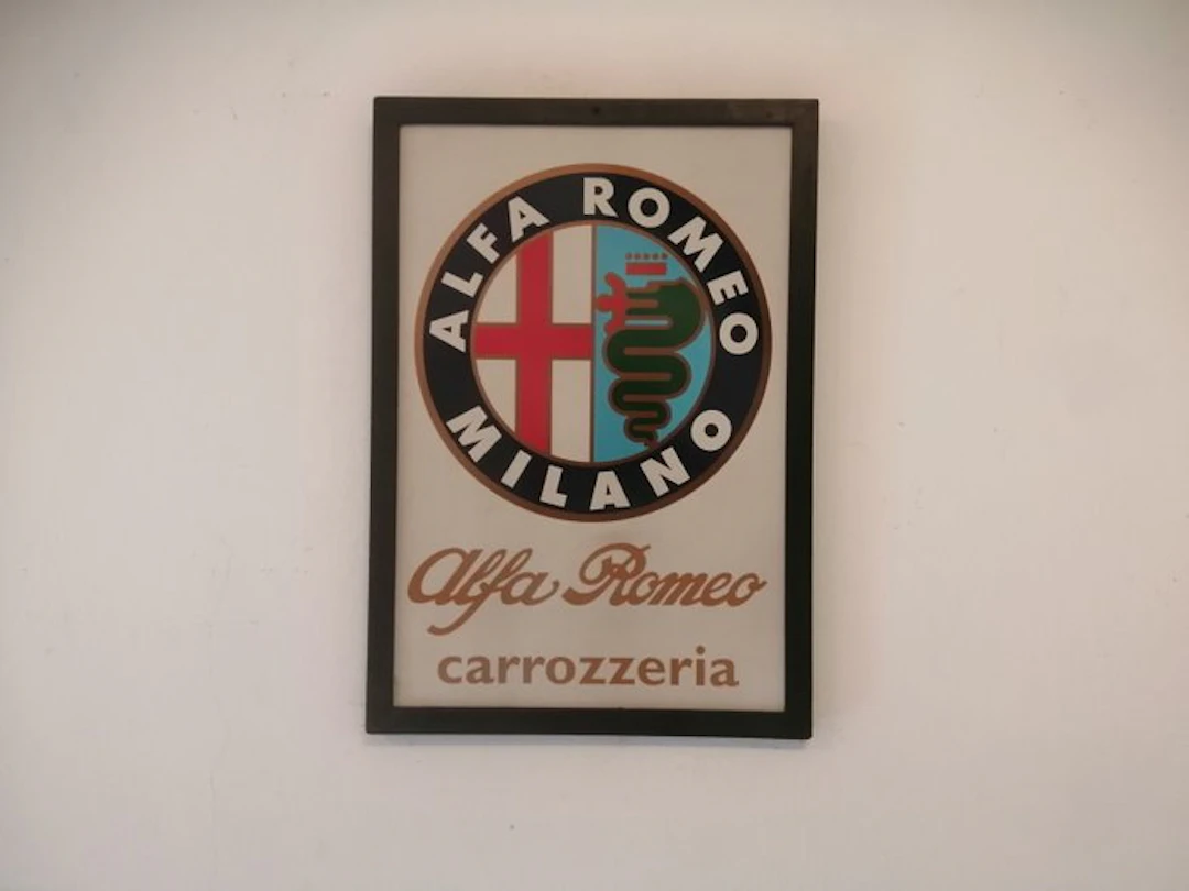 Alfa Romeo - Alfa romeo - Advertising sign - 1980 - Iron