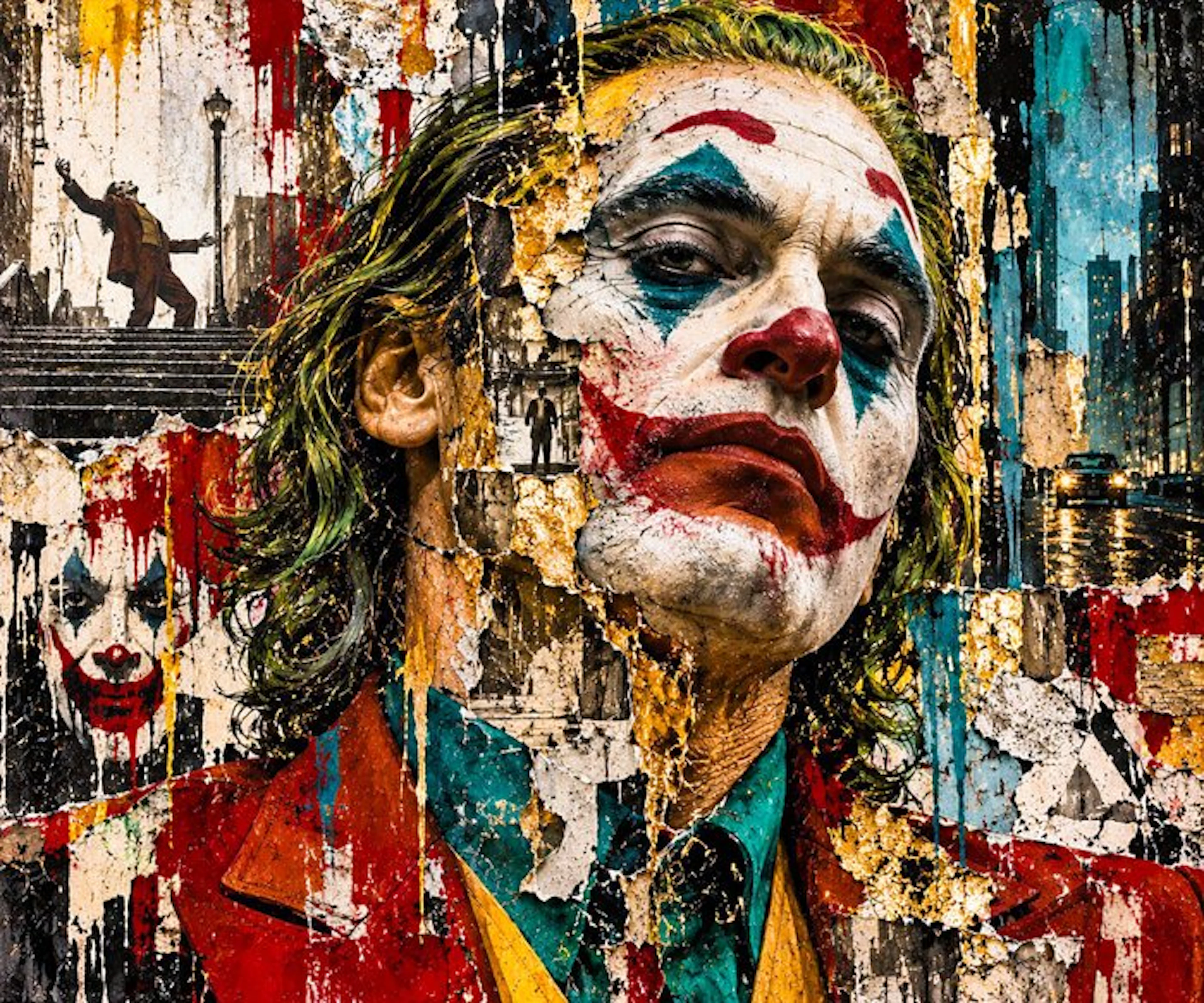 The Joker - Joaquin Phoenix “Fragments of Madness” - 1/7