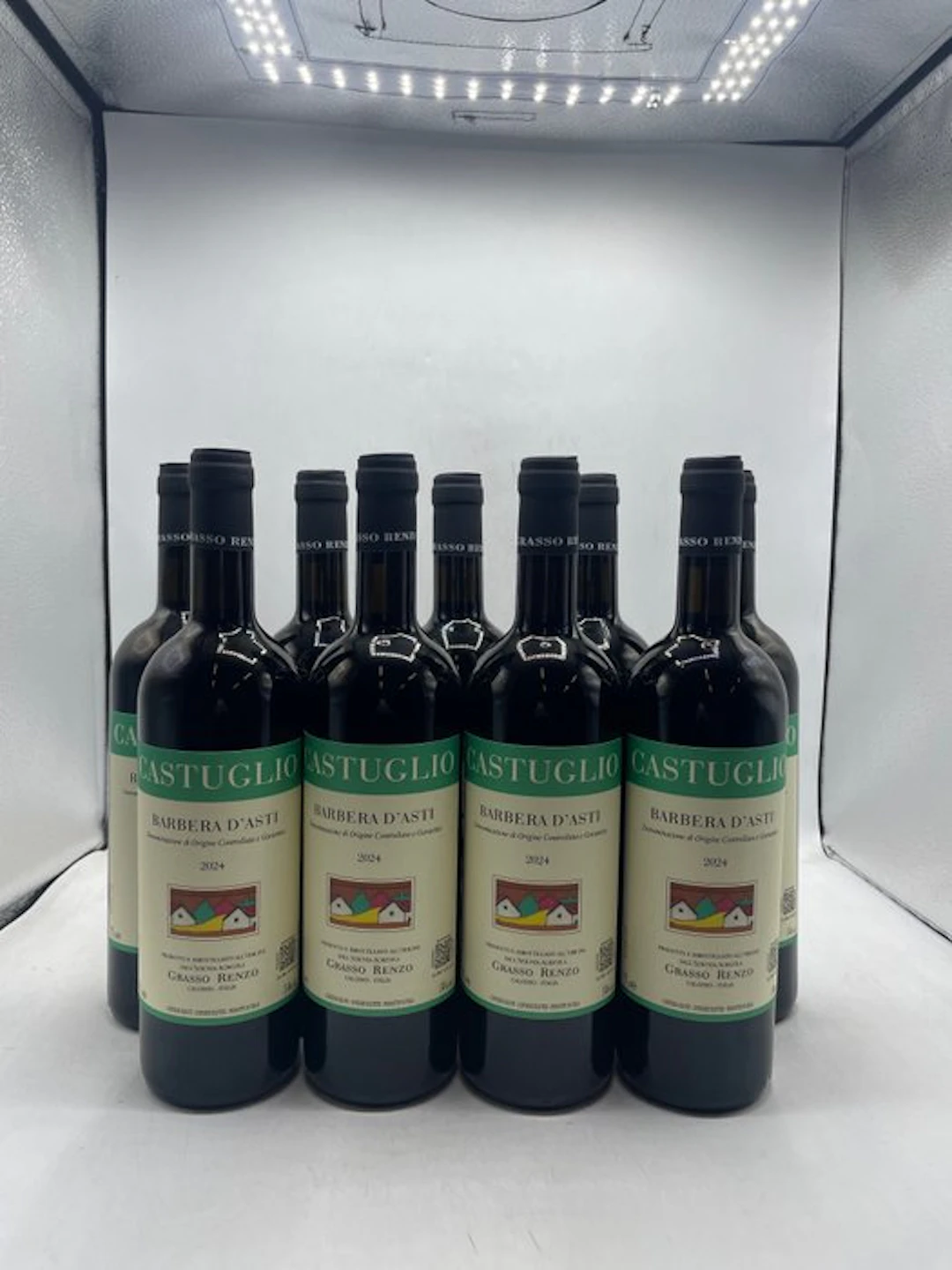 2024 Grasso Renzo Castuglio Barbera D'Asti - Piedmont DOCG - 9 Bottles (0.75L)