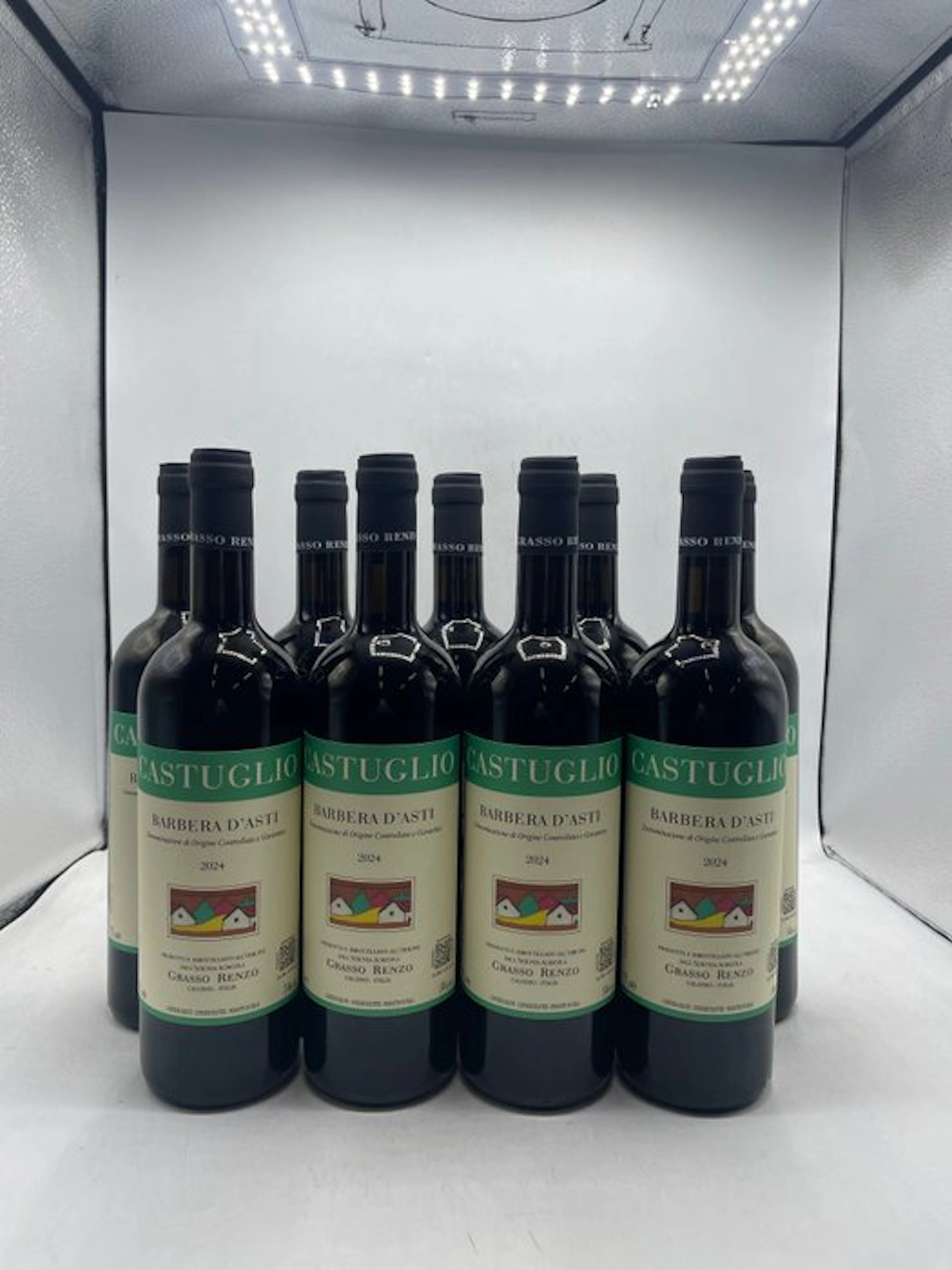 2024 Grasso Renzo Castuglio Barbera D'Asti - Piedmont DOCG - 9 Bottles (0.75L)