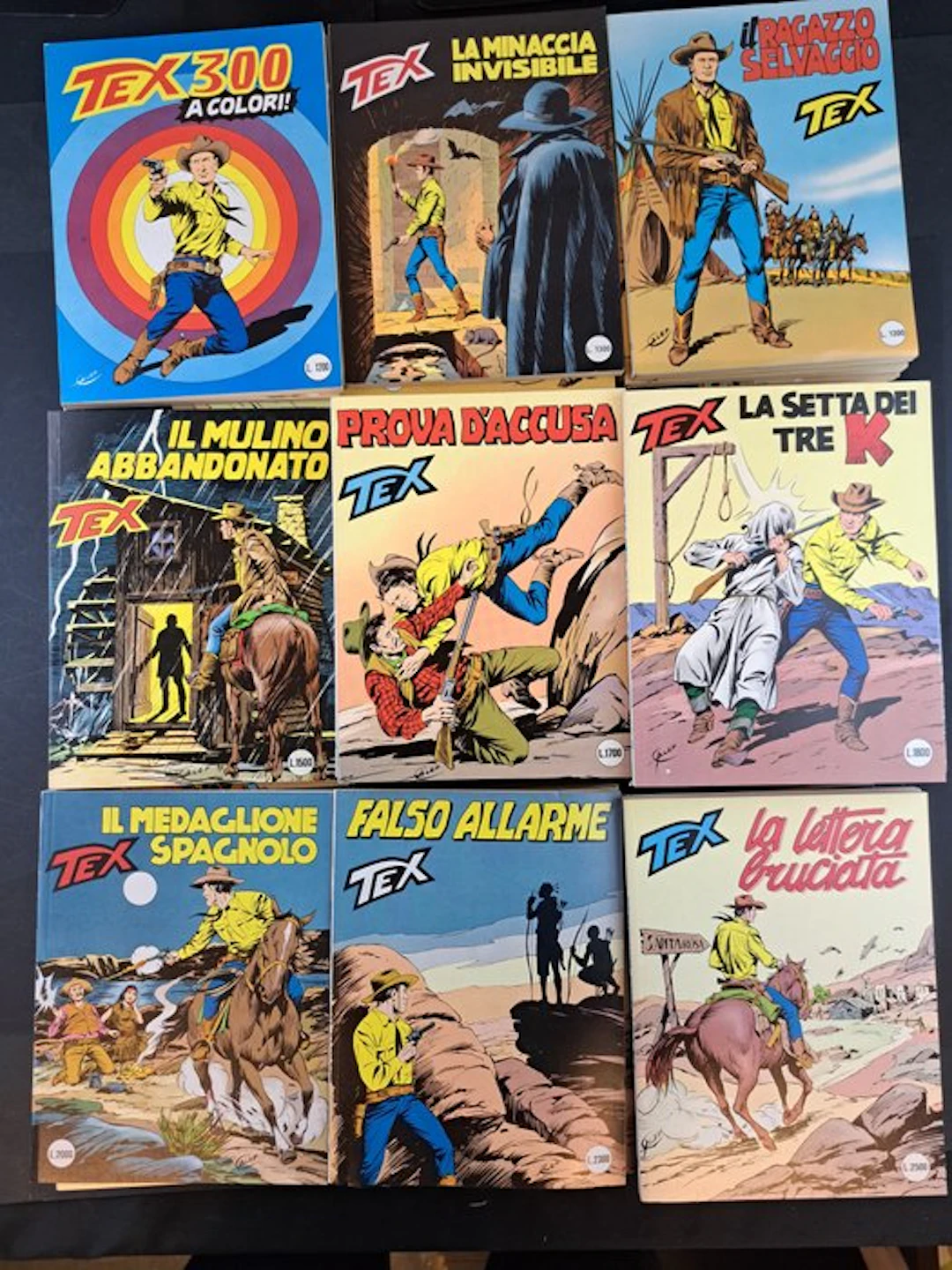 Tex Gigante nn. 300 a 399 - 100 Comic