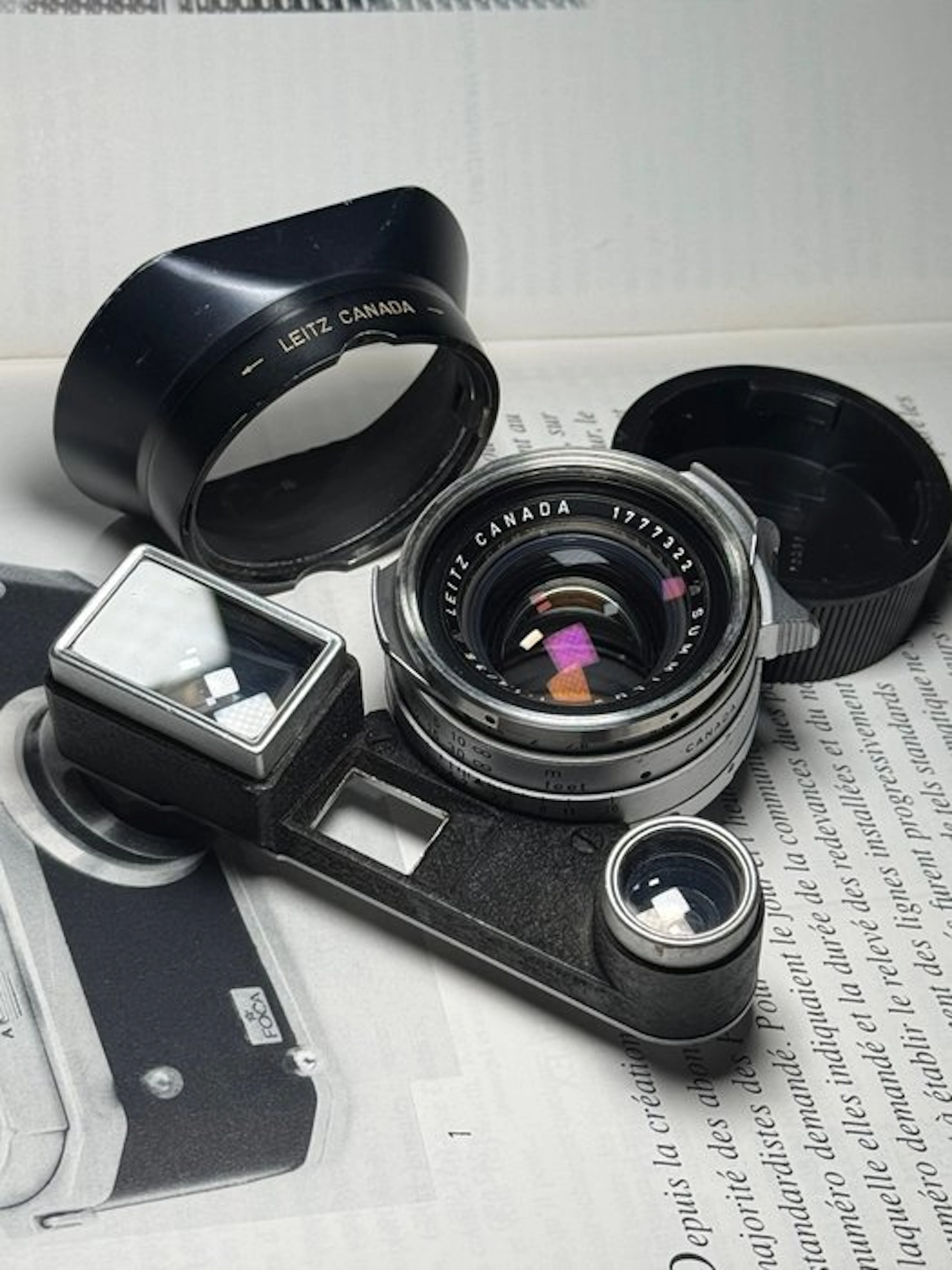 Leitz Summilux 1:1.4/35 1777322 Camera lens