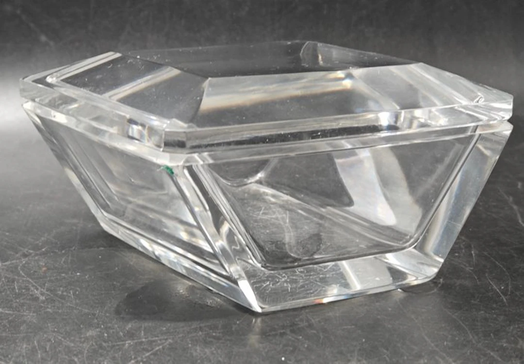 Val Saint Lambert - No reserve price - Cigarette box - Crystal