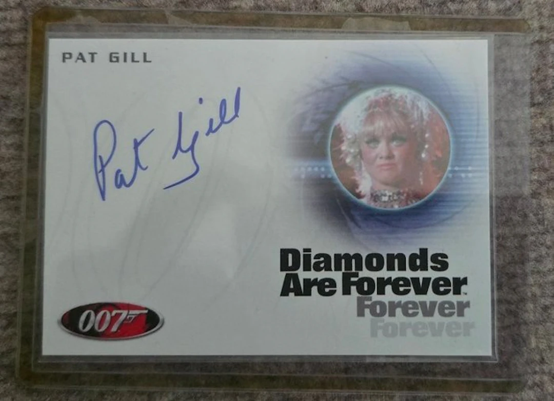James Bond 007: Diamonds Are Forever - Pat Gill - Rittenhouse Archives