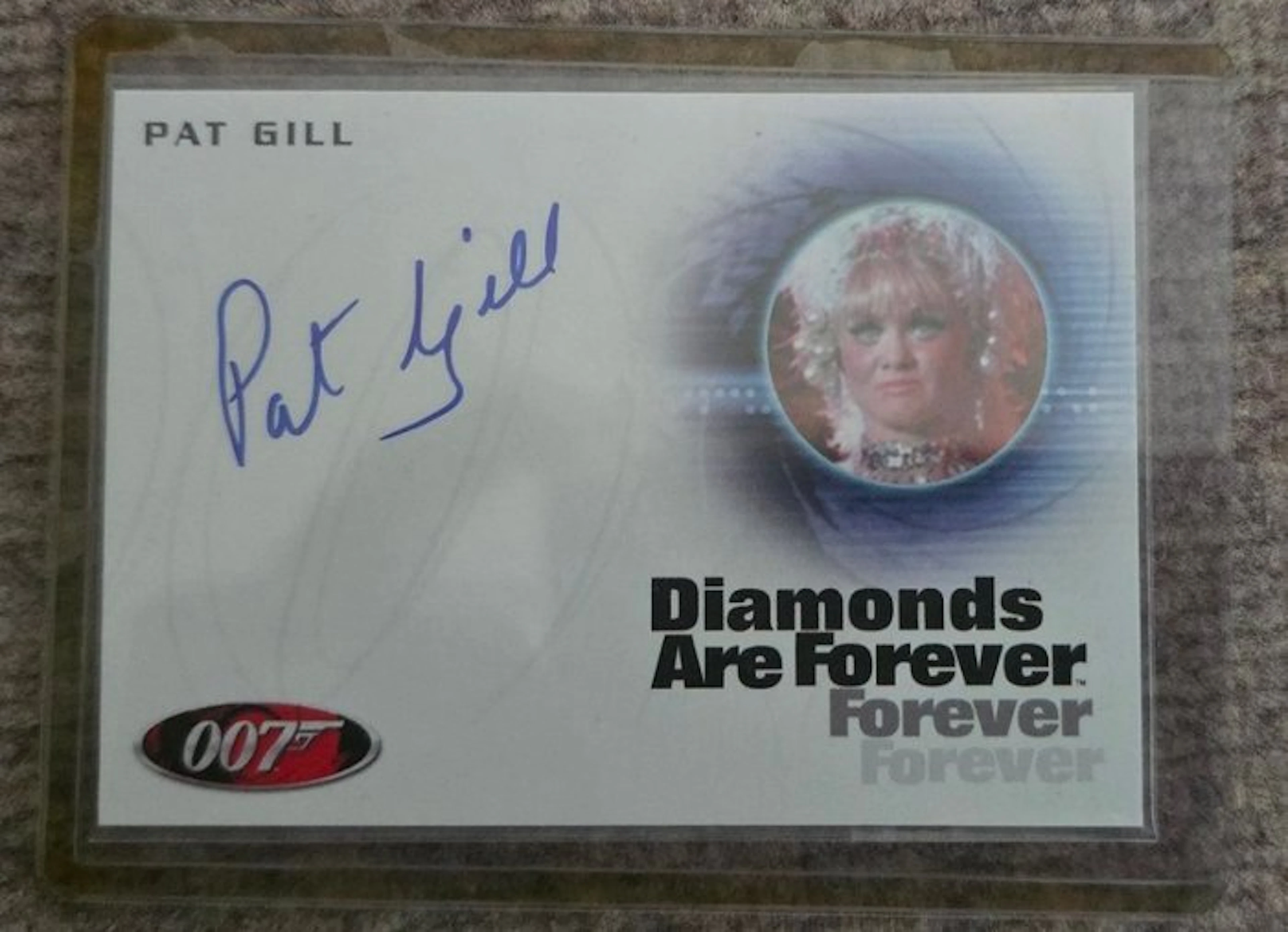 James Bond 007: Diamonds Are Forever - Pat Gill - Rittenhouse Archives