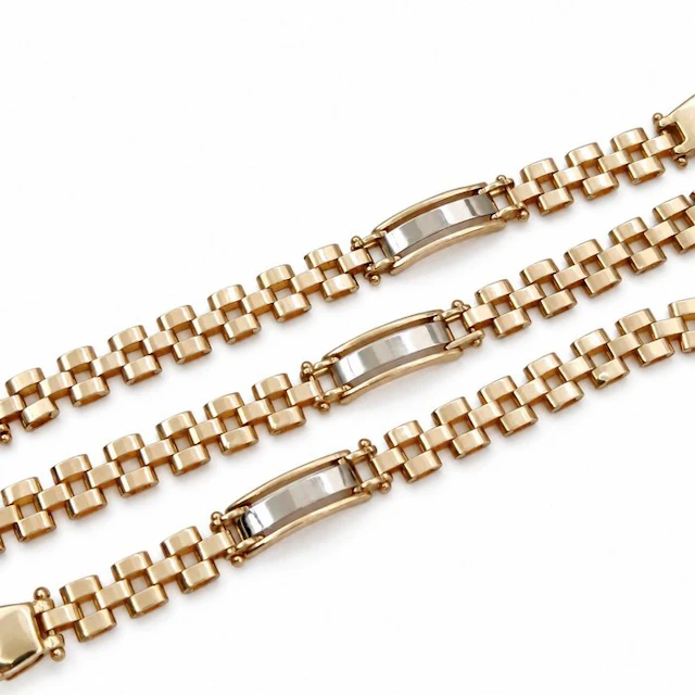 Necklace - 18 kt. Yellow gold, White gold - Made in Italy - G.A.R.A.