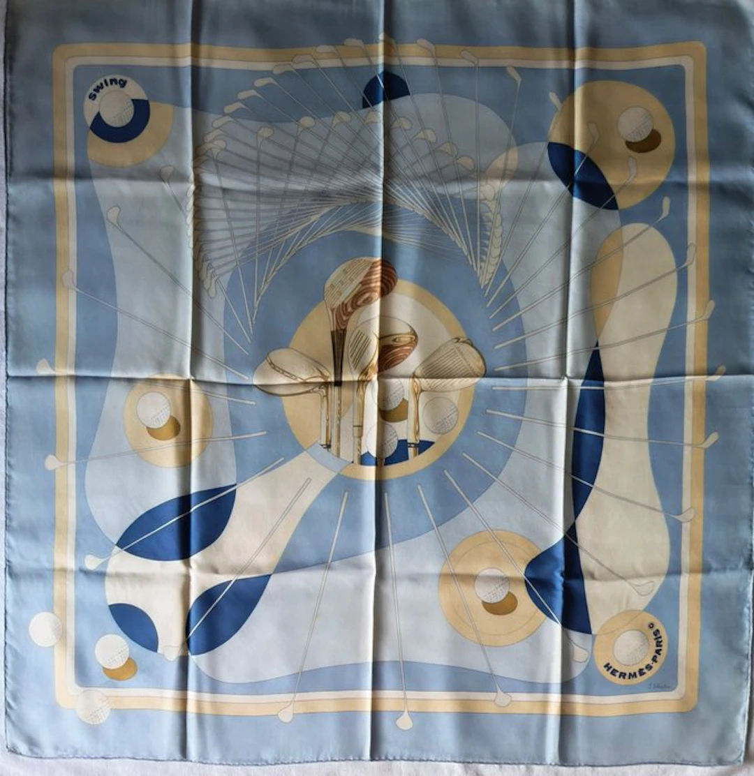 Hermès - SWING by Julie Abadie. 1979 - Foulard