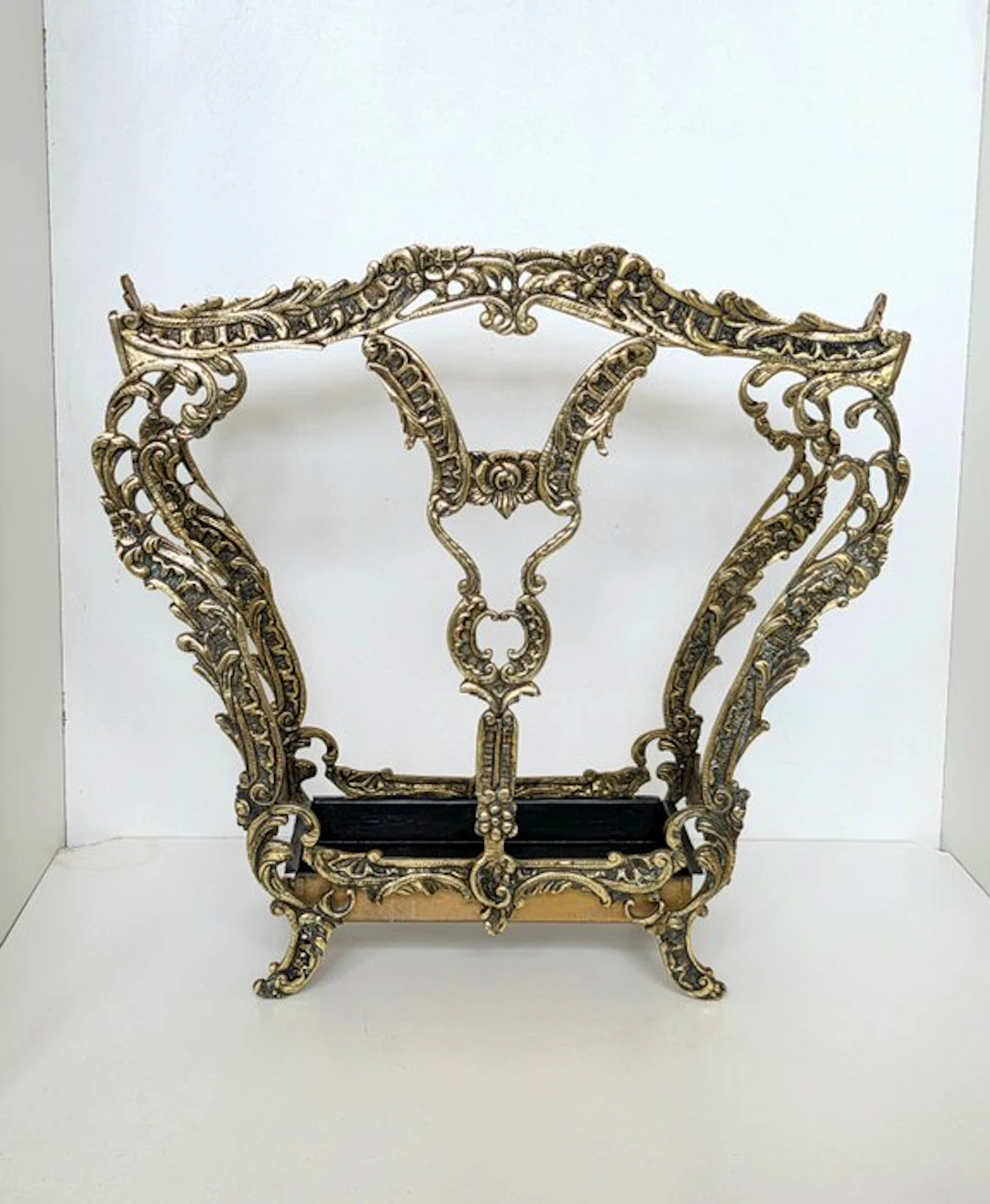 Umbrella stand/rack - Brass - Antique Rococo Style