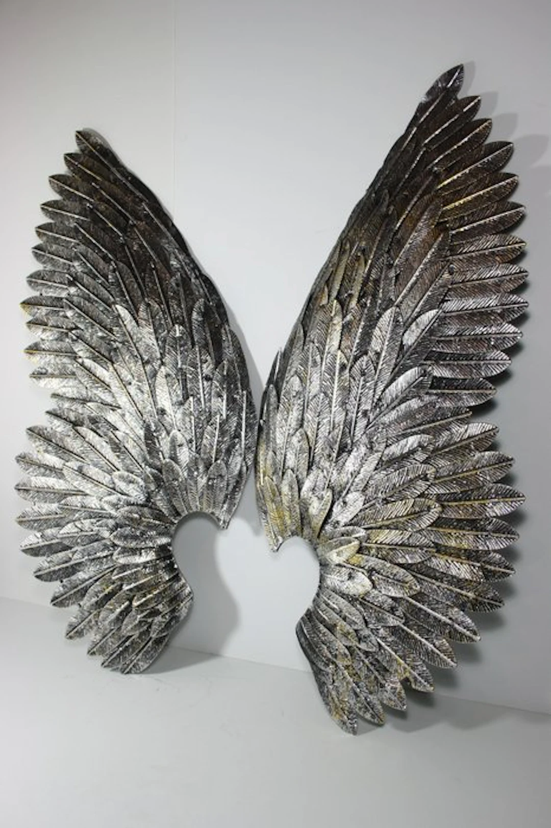 Decorative ornament - PAIR OF LARGE ANGEL WINGS - 80CM - Wall Decoration