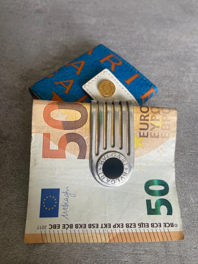 Bulgari - argento 925 - Money clip