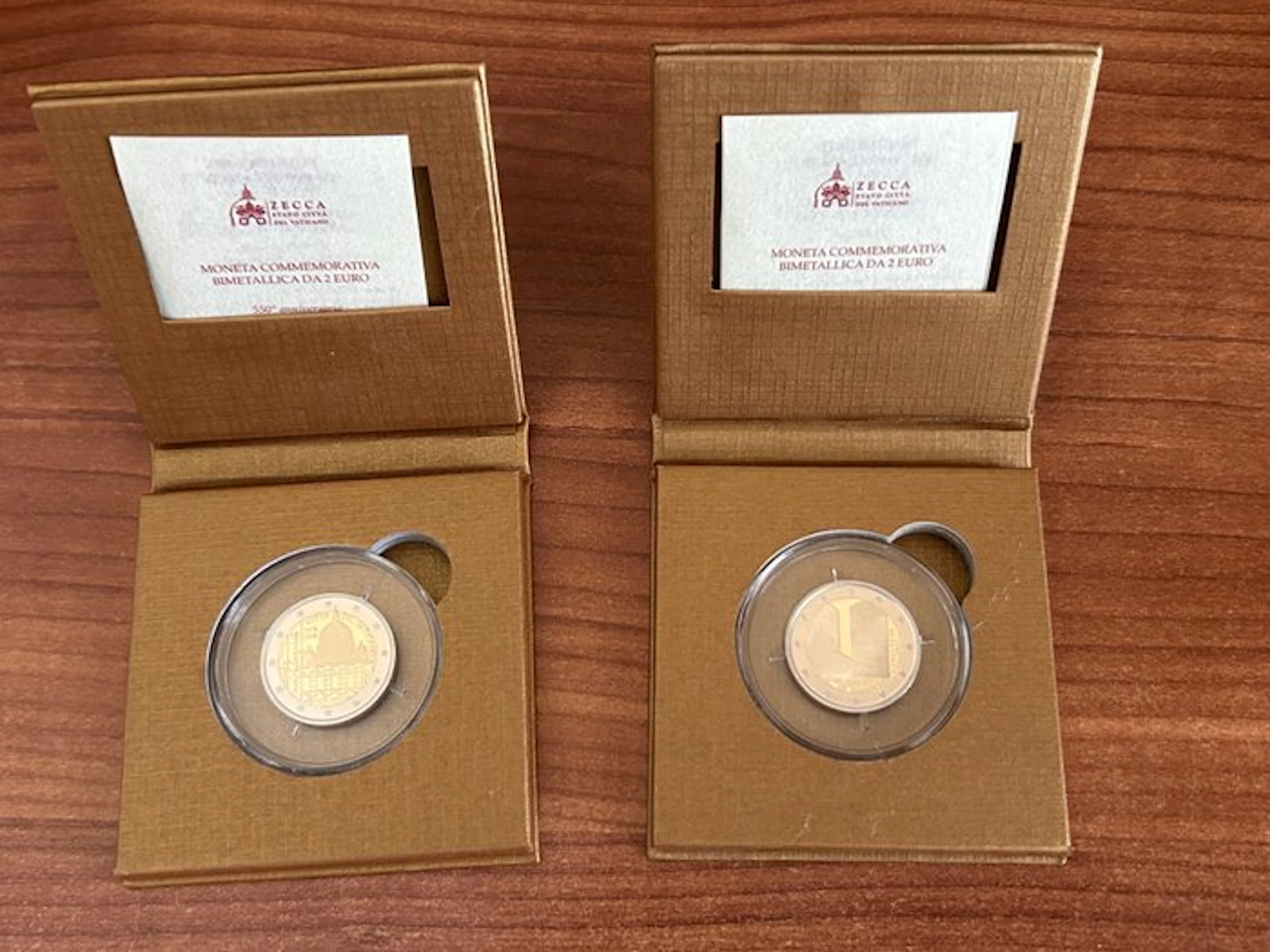 Vatican. 2 Euro 2025 "Anno Santo" + "Michelangelo" (2...