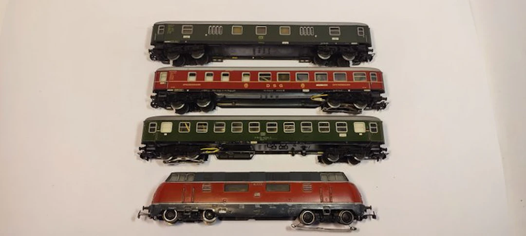 Märklin H0 - 3021, 4022, 24, 26 - Train set (4) - 1970